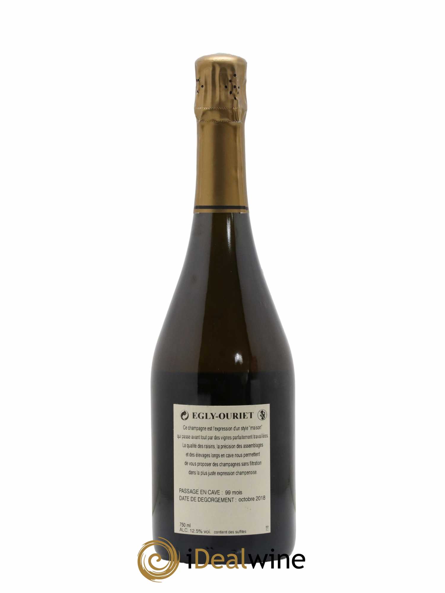 Ambonnay Vieilles Vignes Brut Millésimé Egly-Ouriet 2009 - Lot de 1 bouteille - 1