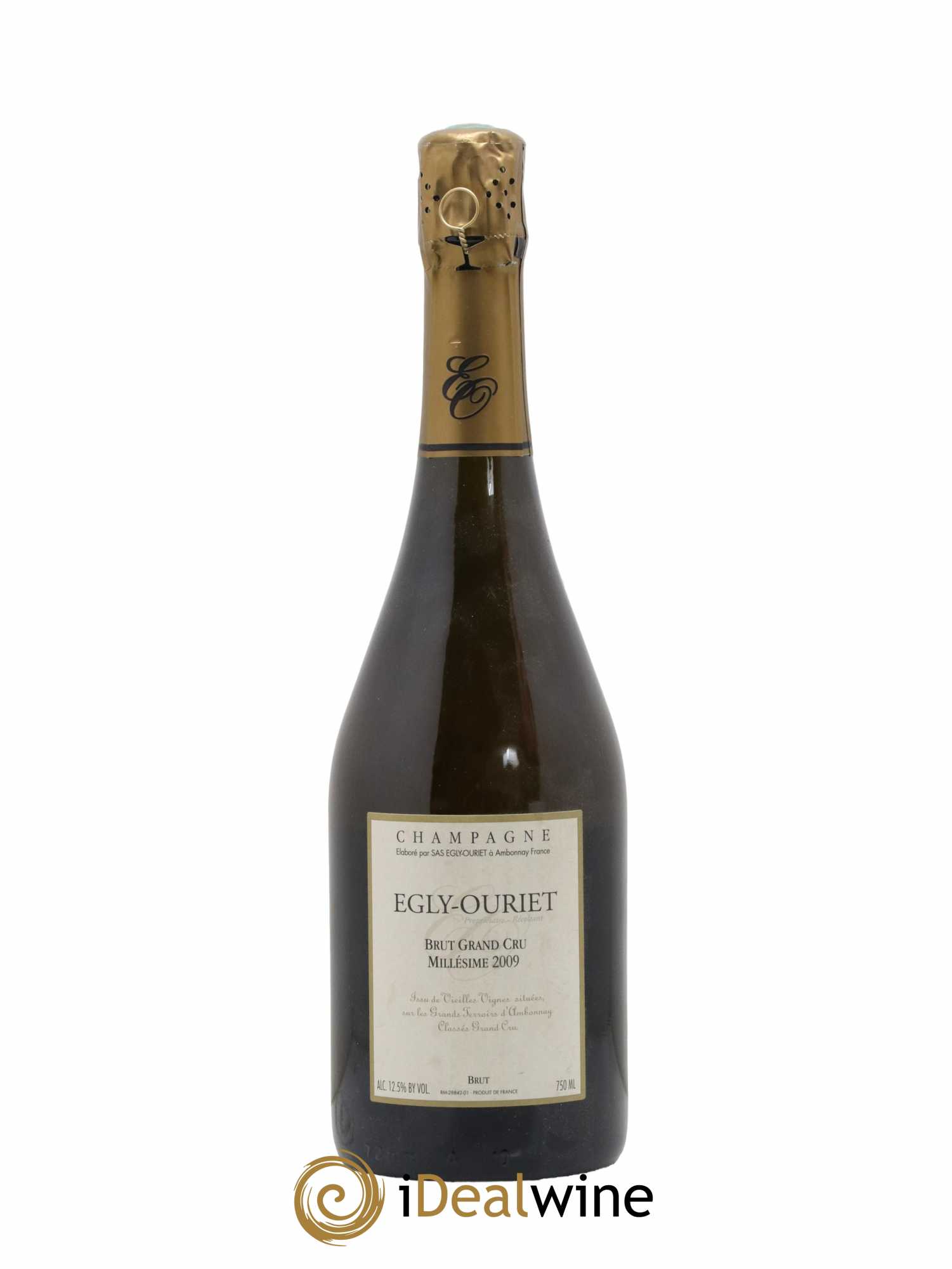 Ambonnay Vieilles Vignes Brut Millésimé Egly-Ouriet 2009 - Lot de 1 bouteille - 0