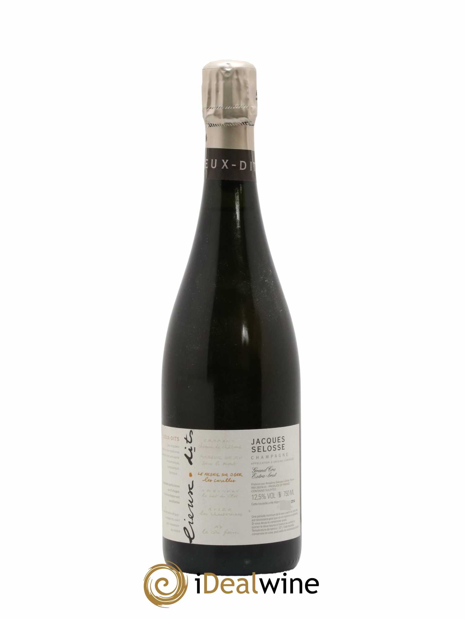 Les Carelles Blanc de Blancs Jacques Selosse - Lot de 1 bouteille - 0