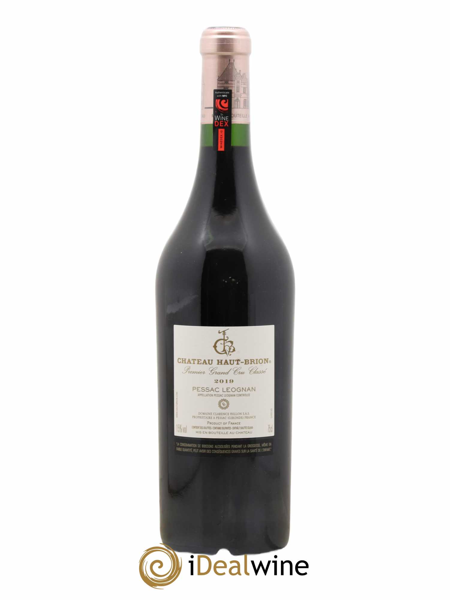 Château Haut Brion 1er Grand Cru Classé 2019 - Lot de 1 bouteille - 1