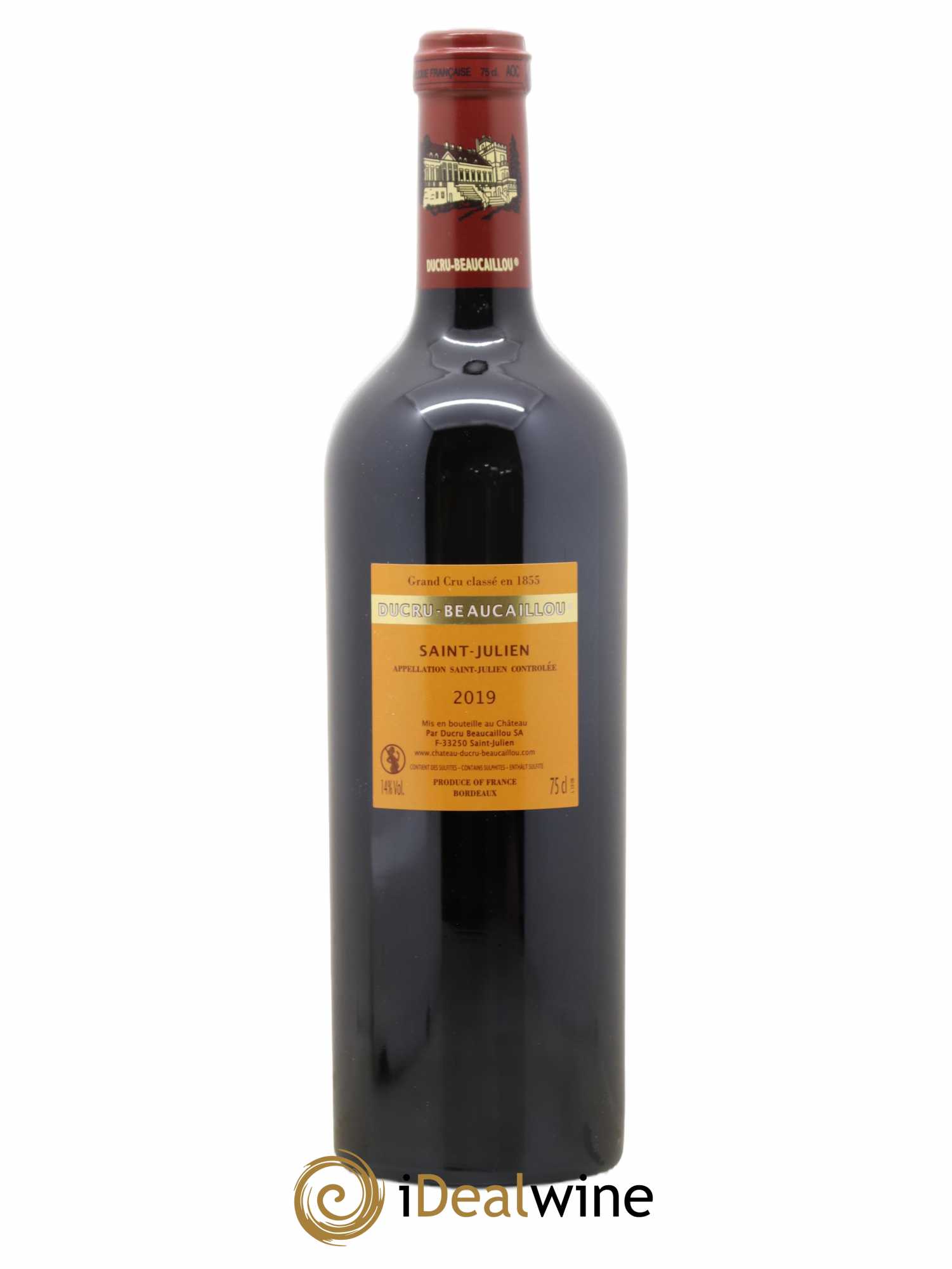 Château Ducru Beaucaillou 2ème Grand Cru Classé 2019 - Lot de 1 bouteille - 1