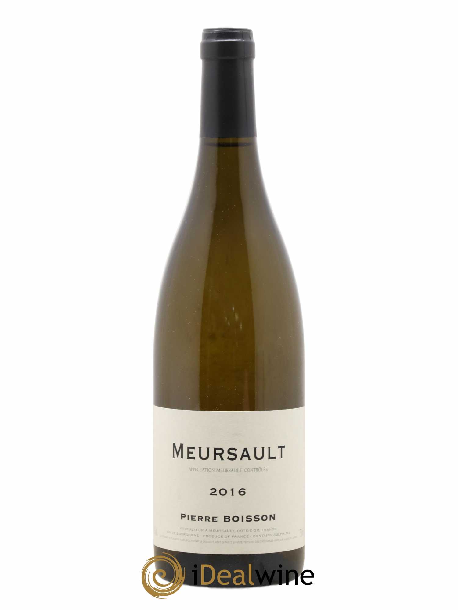Meursault Pierre Boisson (Domaine) 2016 - Lot de 1 bouteille - 0