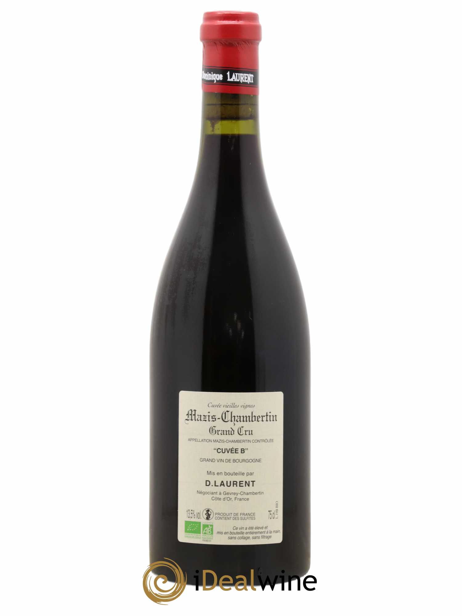 Mazis-Chambertin Grand Cru Vieilles Vignes Cuvée B Dominique Laurent Cuvée B 2015 - Lot de 1 bouteille - 1