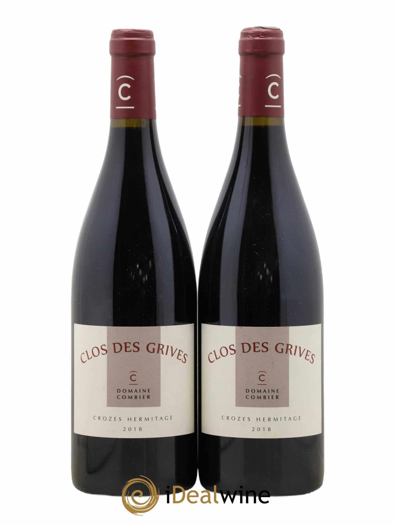 Crozes-Hermitage Clos des Grives Combier 2018 - Lot de 2 bouteilles - 0