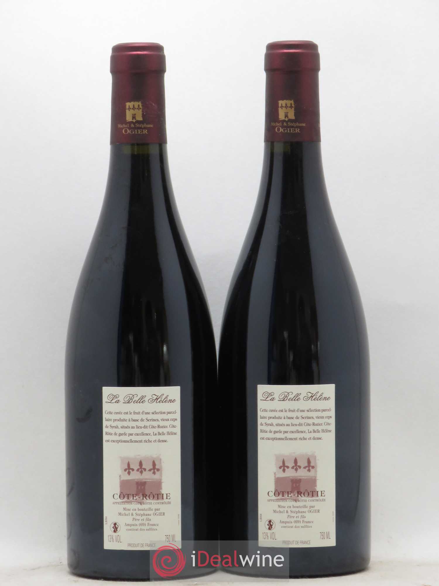 Côte-Rôtie La Belle Hélène Stéphane Ogier 2004 - Lot de 2 bouteilles - 1