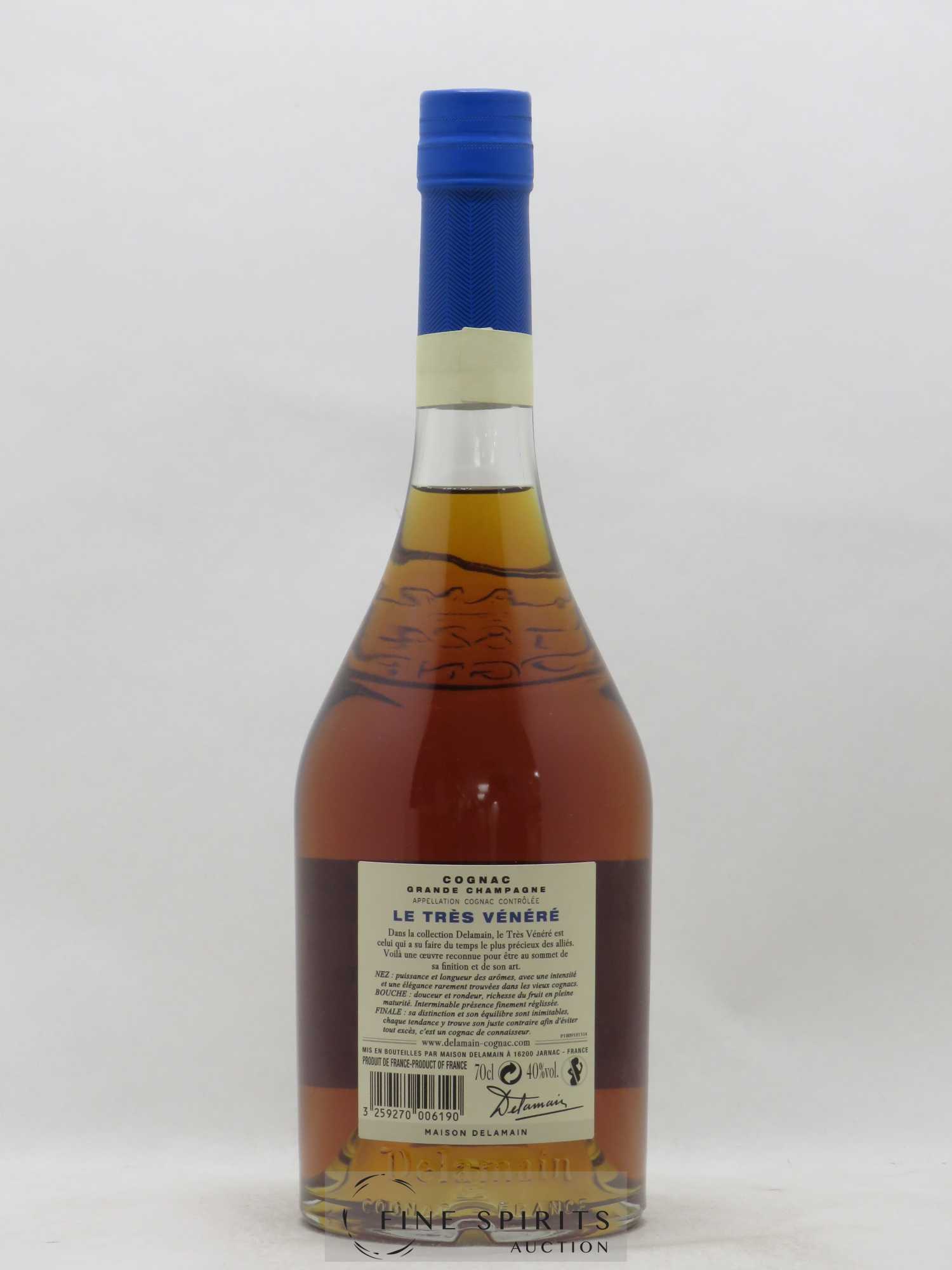 Cognac Delamain Le Très Vénéré Grande Champagne - Posten von 1 Flasche - 2
