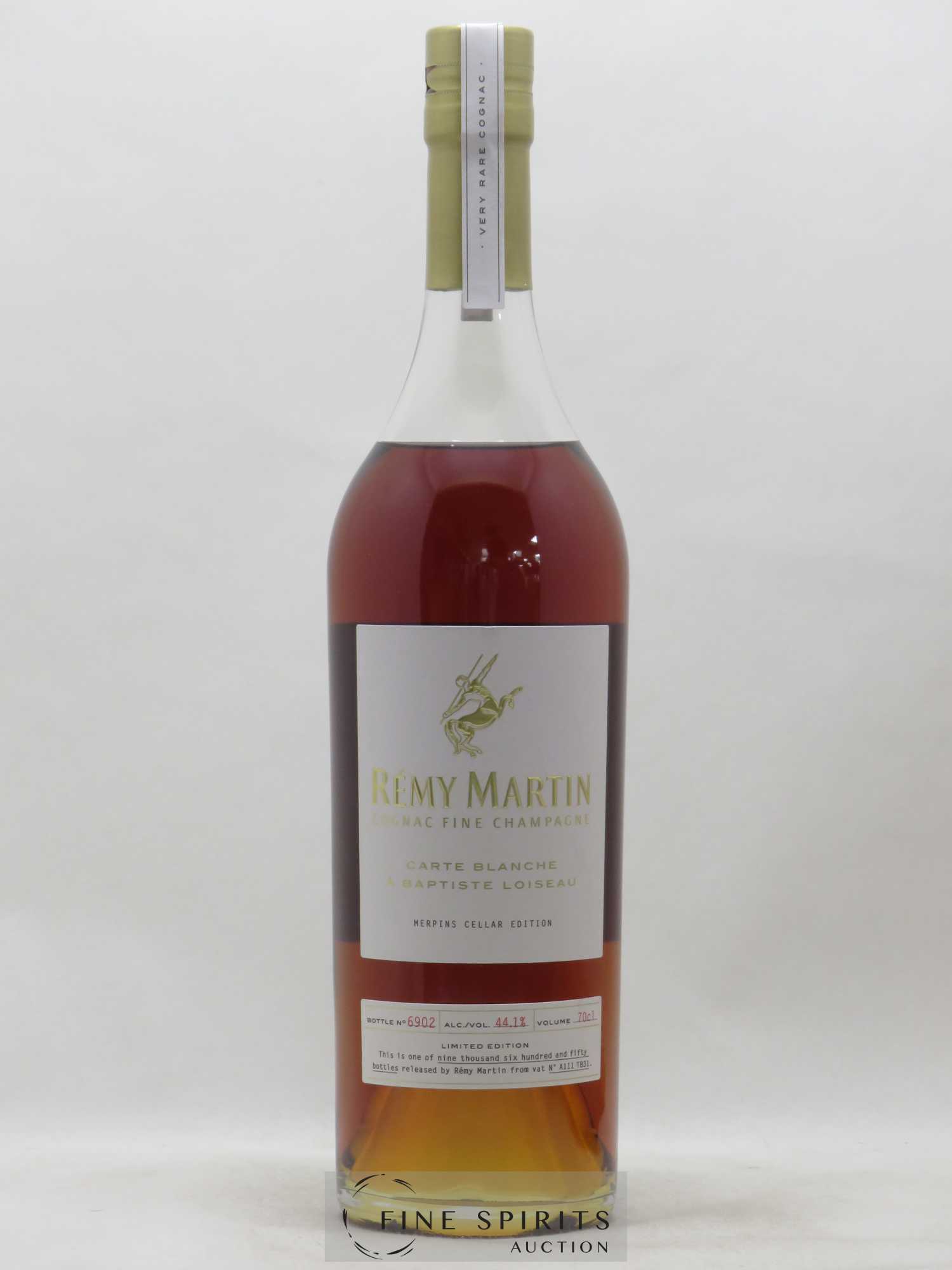 Cognac Rémy Martin Of. Carte Blanche Edition 2 Merpins Cellar Edition Fine Champagne - Lot de 1 bouteille - 1