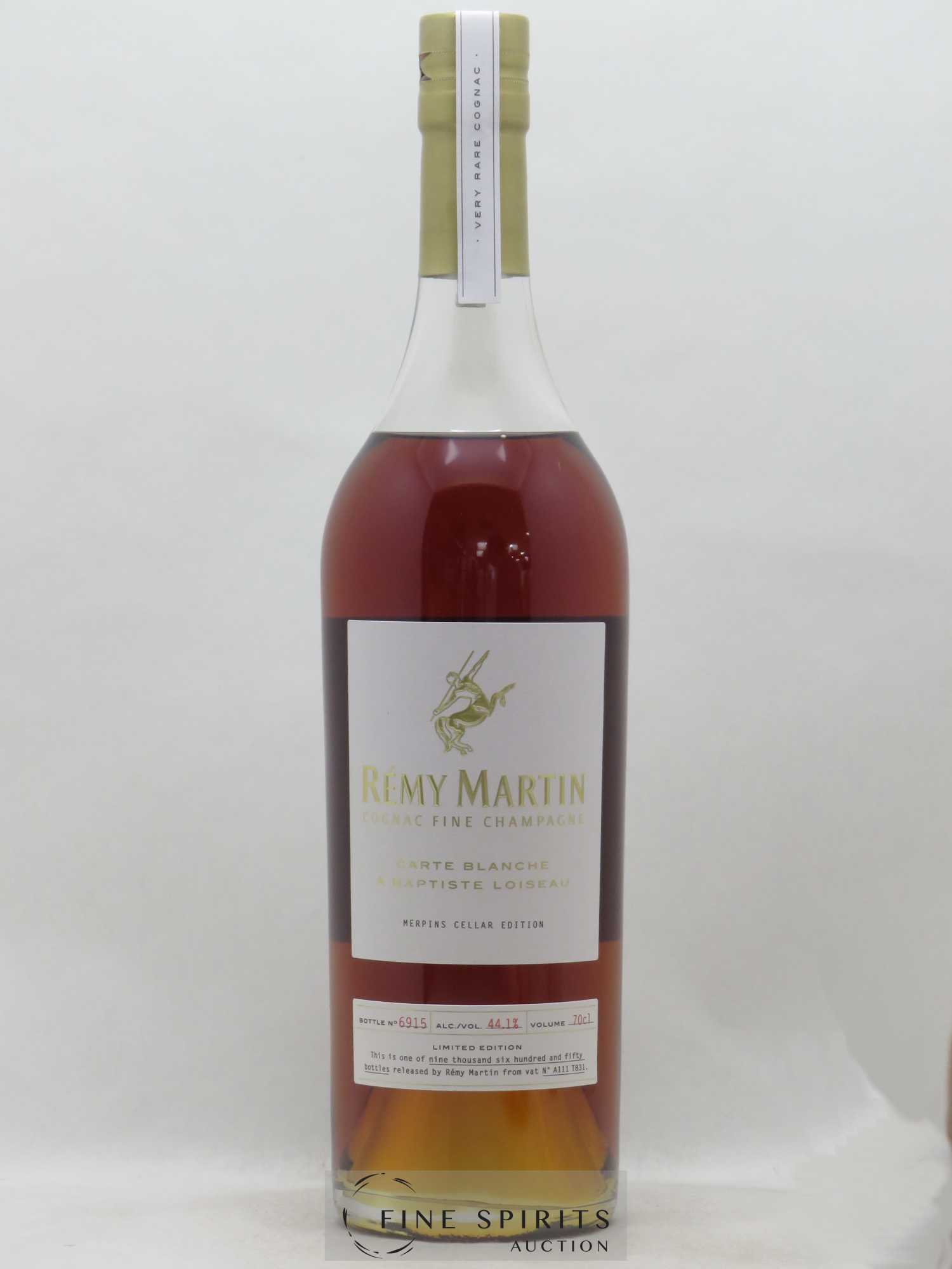 Cognac Rémy Martin Of. Carte Blanche Edition 2 Merpins Cellar Edition Fine Champagne - Posten von 1 Flasche - 1