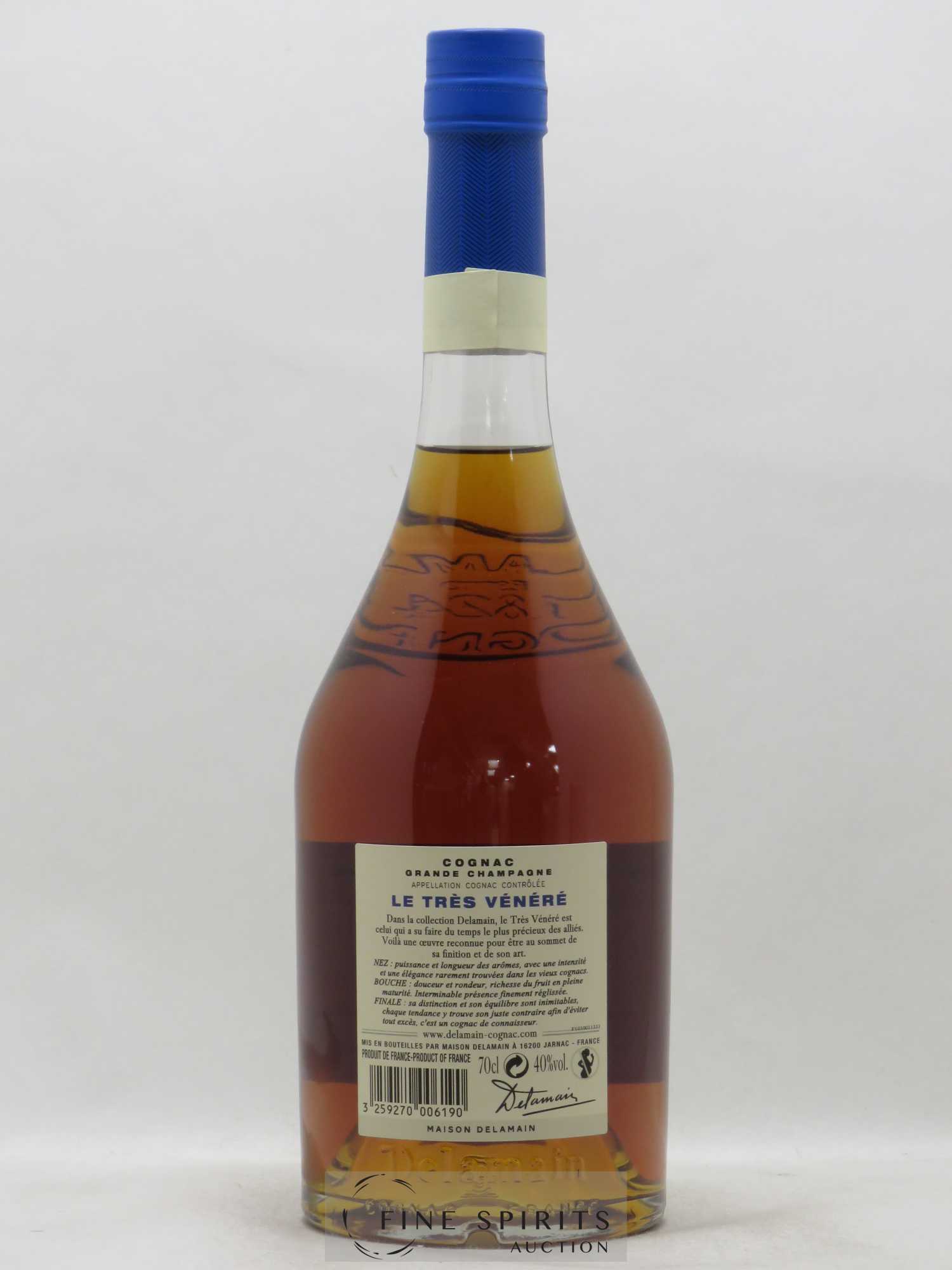 Cognac Delamain Le Très Vénéré Grande Champagne - Posten von 1 Flasche - 2