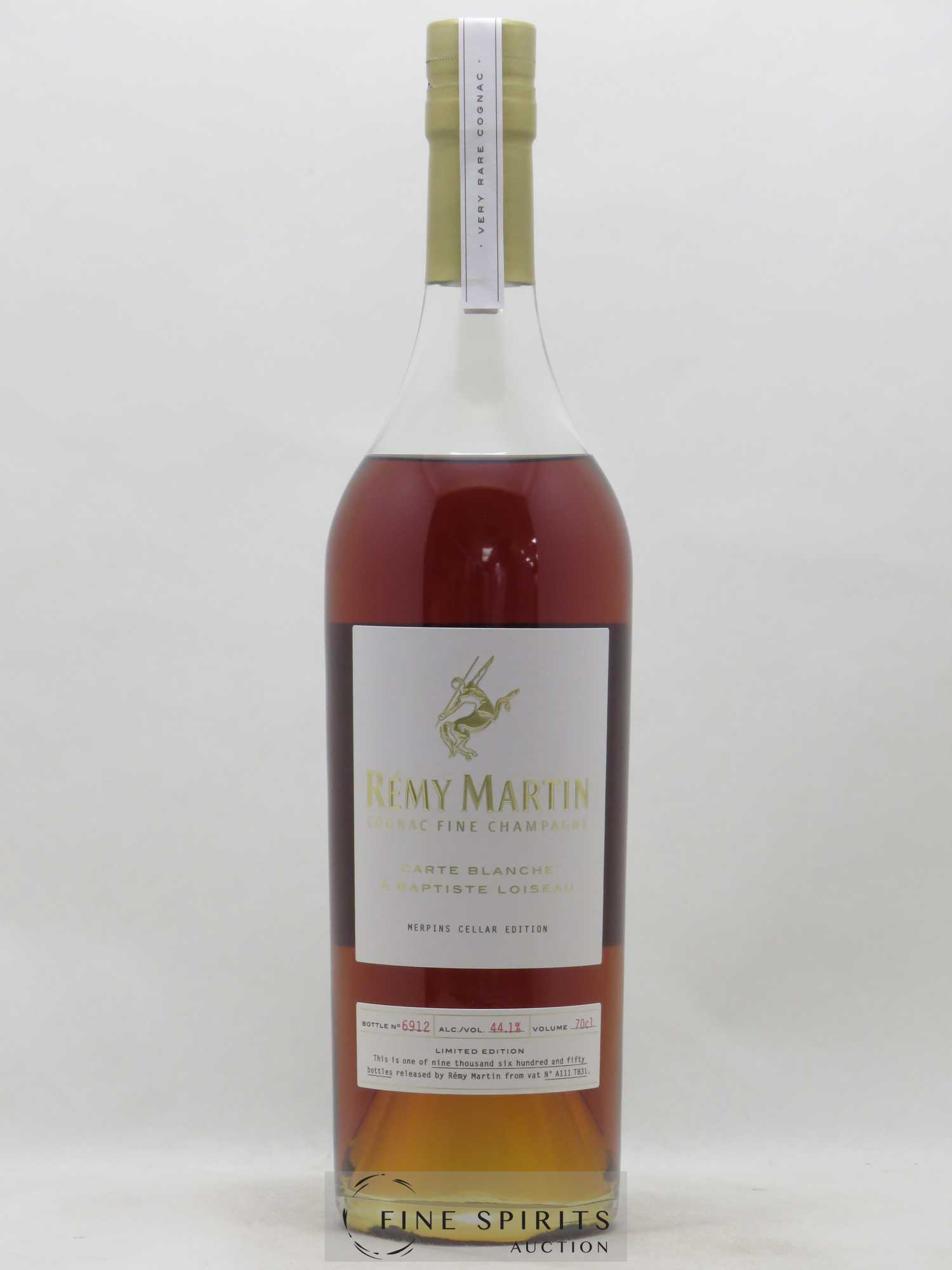 Cognac Rémy Martin Of. Carte Blanche Edition 2 Merpins Cellar Edition Fine Champagne - Posten von 1 Flasche - 1