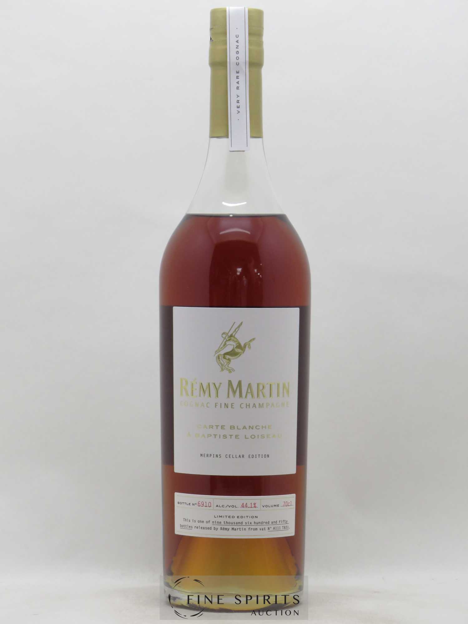 Cognac Rémy Martin Of. Carte Blanche Edition 2 Merpins Cellar Edition Fine Champagne - Posten von 1 Flasche - 1