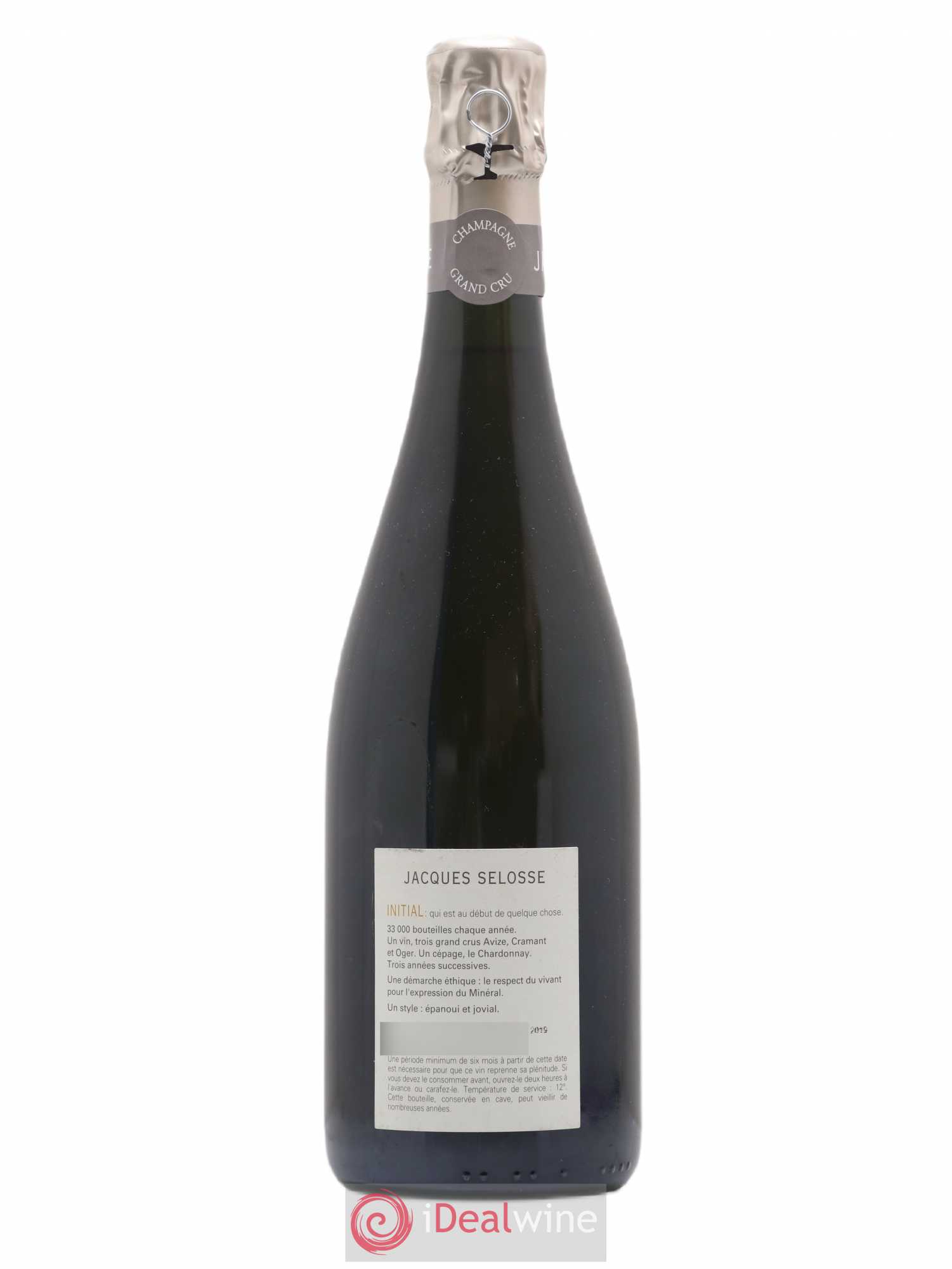 Initial Brut Jacques Selosse - Lot de 1 bouteille - 1