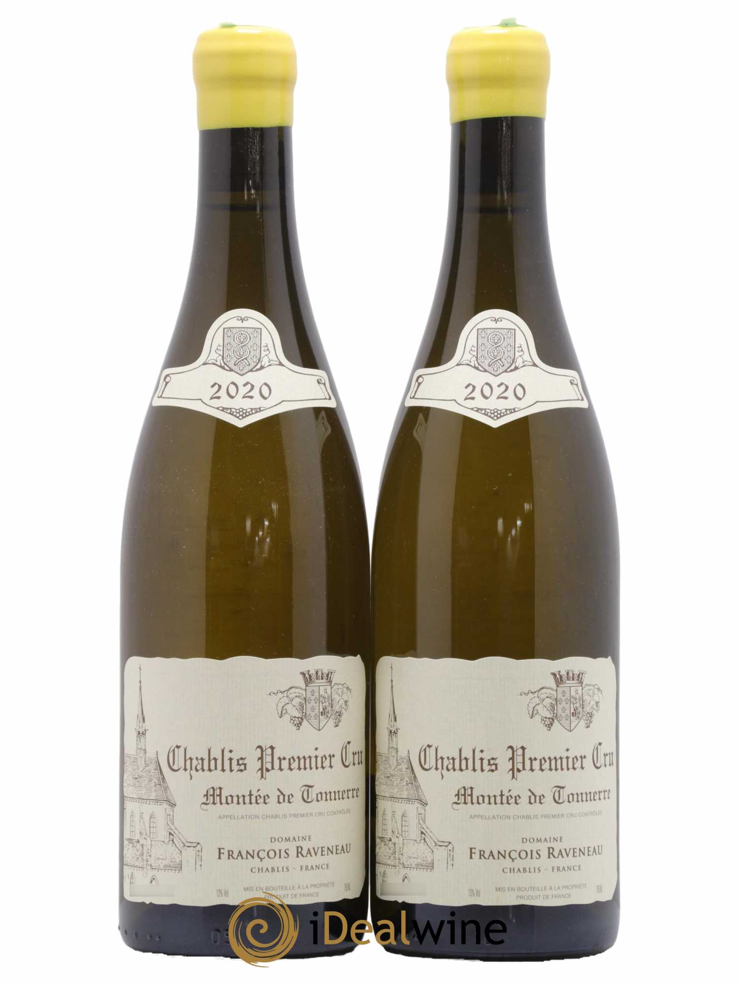 Chablis 1er Cru Montée de Tonnerre Raveneau (Domaine) 2020 - Lot de 2 bouteilles - 0