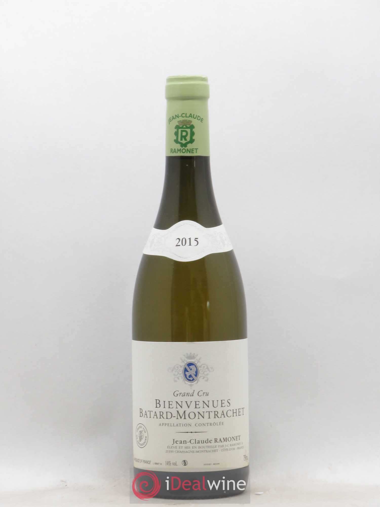 Bienvenues-Bâtard-Montrachet Grand Cru Ramonet (Domaine) 2015 - Posten von 1 Flasche - 0
