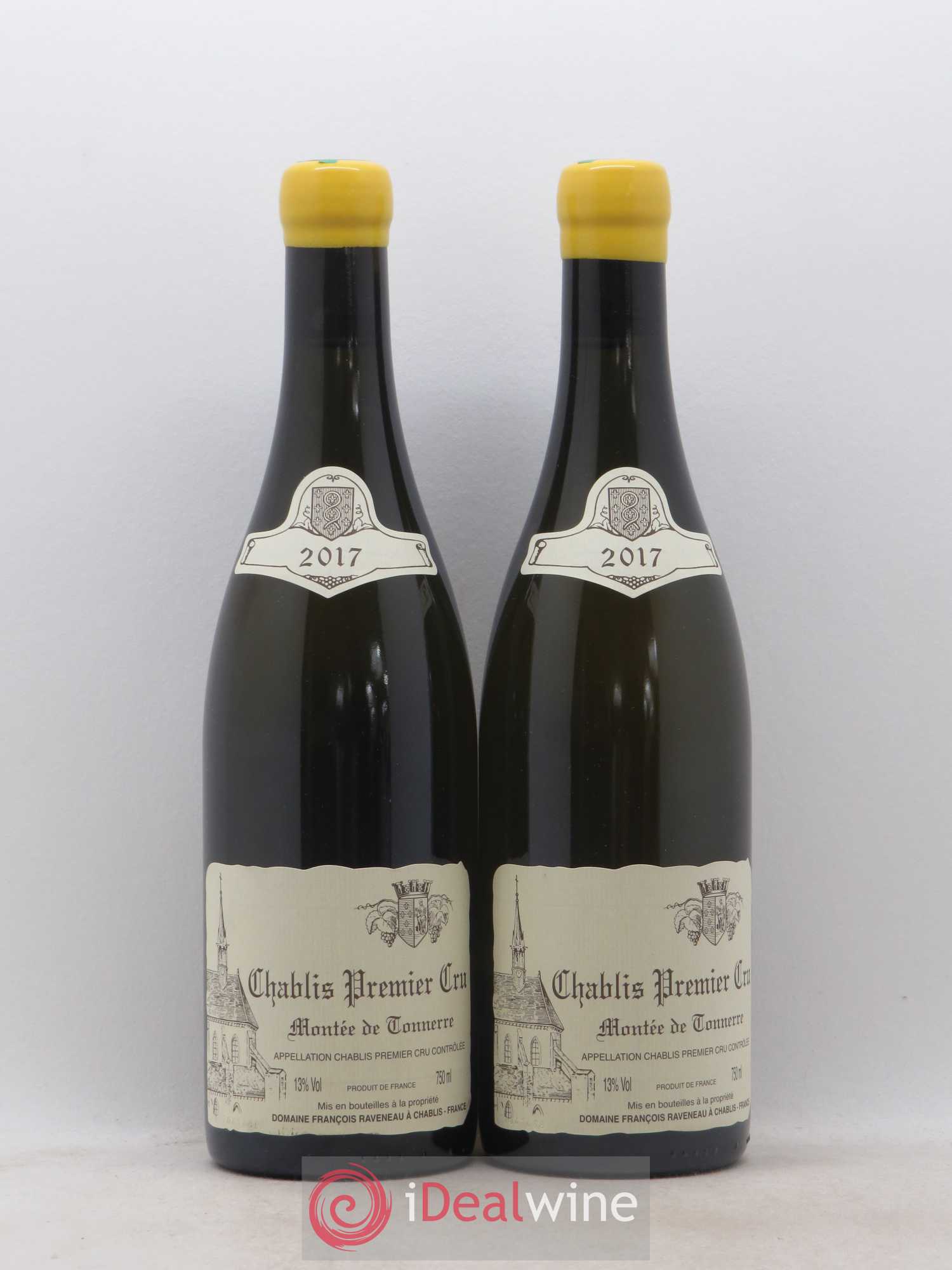 Chablis 1er Cru Montée de Tonnerre Raveneau (Domaine) 2017 - Lot de 2 bouteilles - 0
