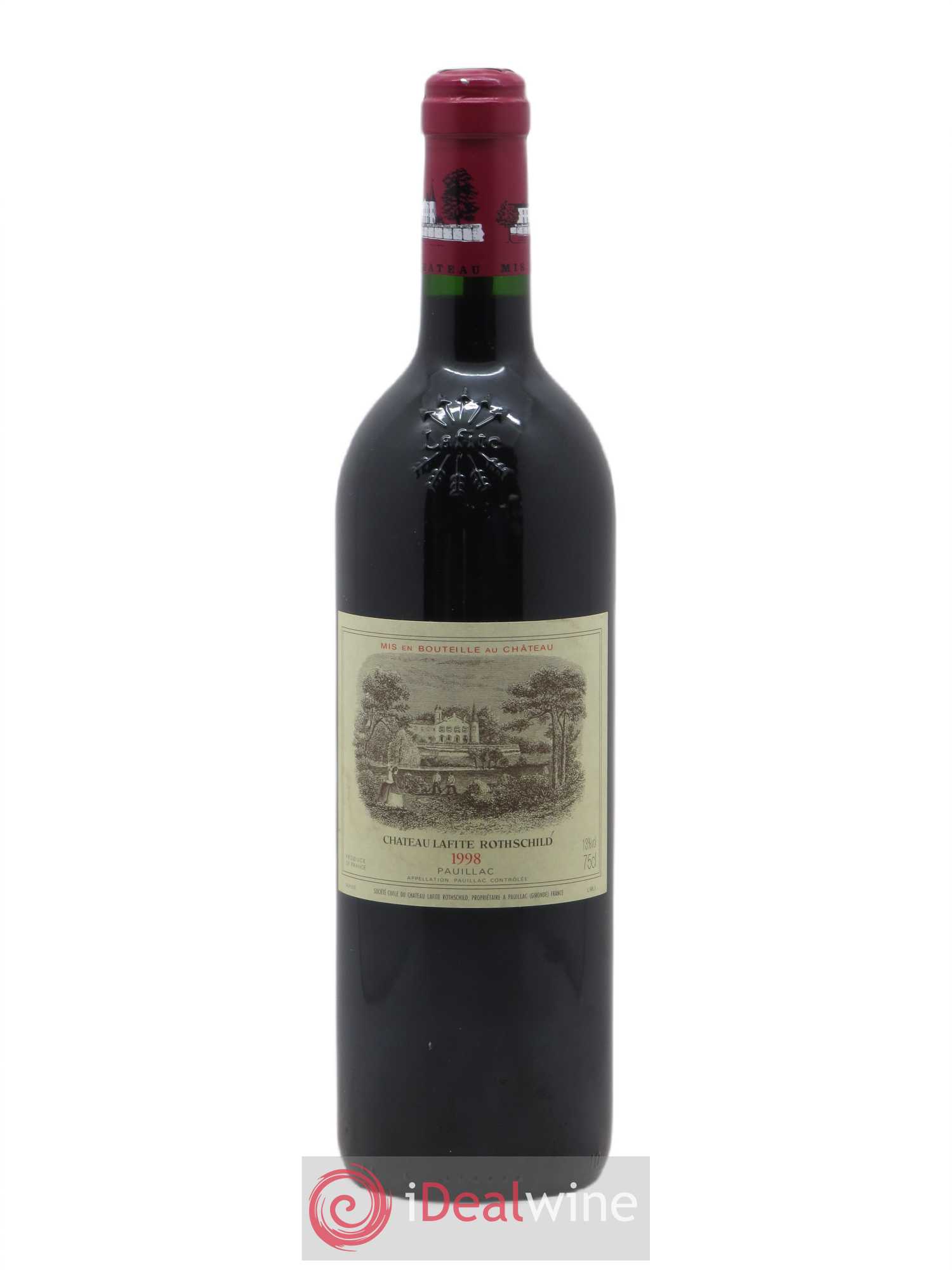 Château Lafite Rothschild 1er Grand Cru Classé 1998 - Lot de 1 bouteille - 0
