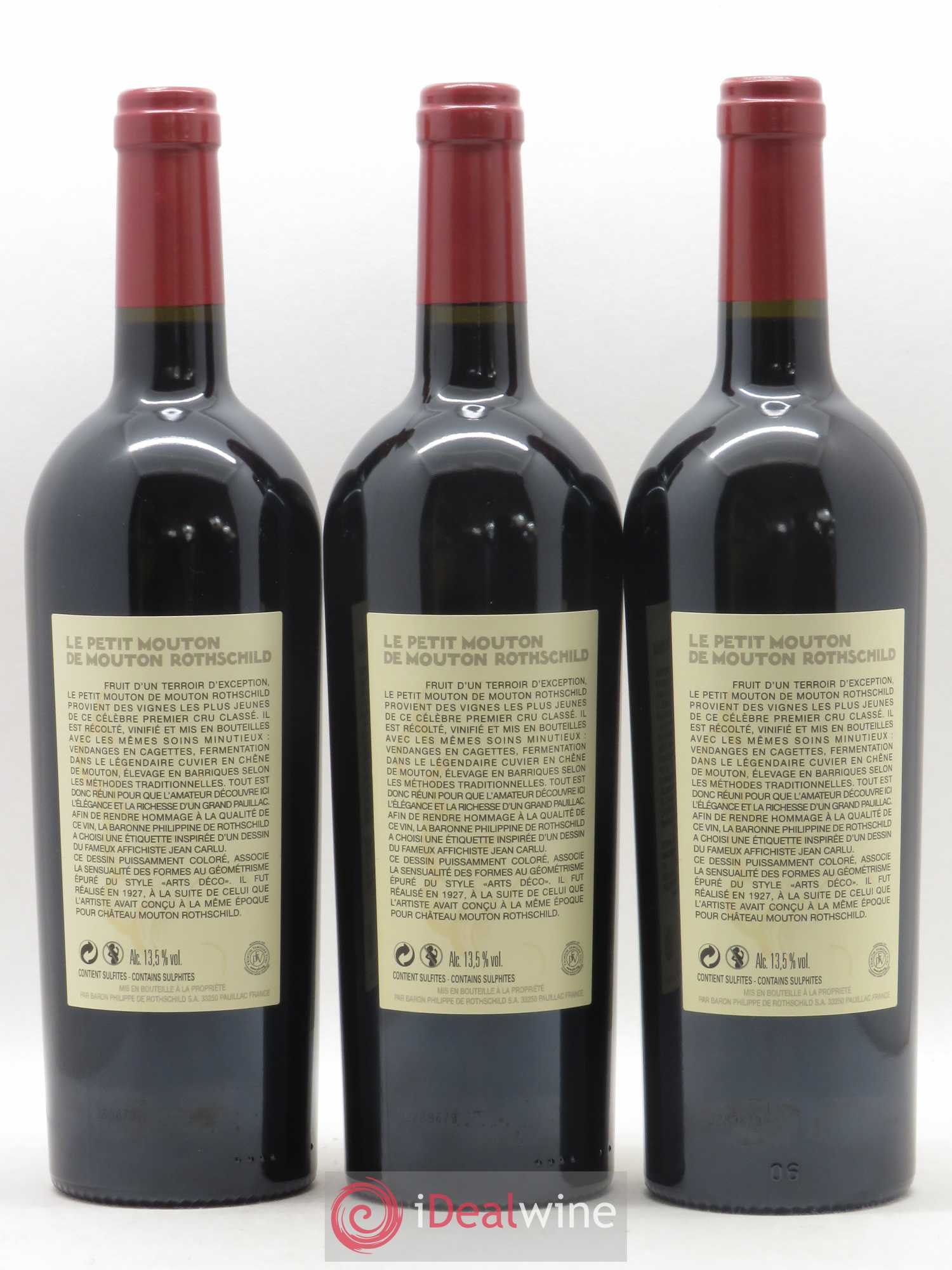 Petit Mouton Second Vin 2015 - Lot de 6 bouteilles - 2