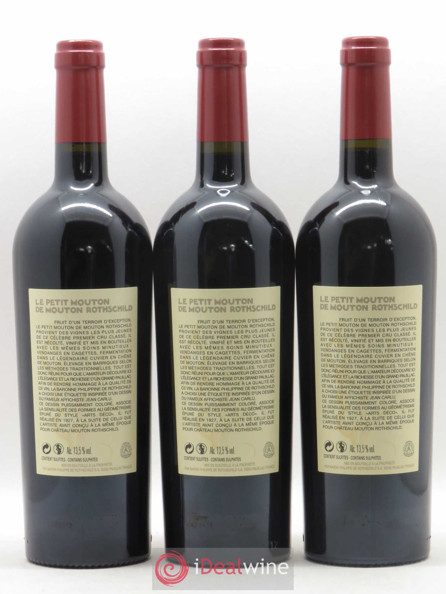 Petit Mouton Second Vin 2015 - Lot de 6 bouteilles - 4