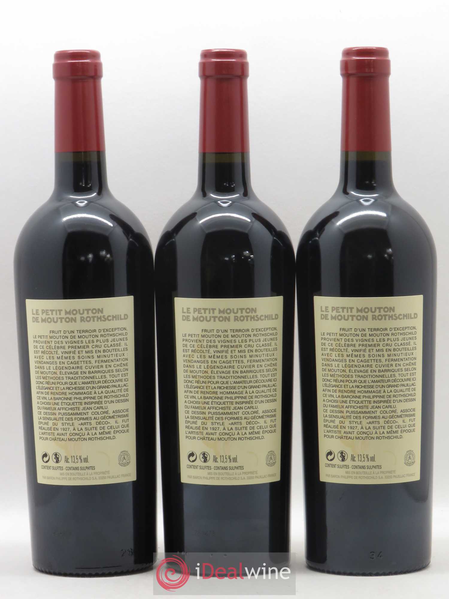 Petit Mouton Second Vin 2015 - Lot de 6 bouteilles - 2