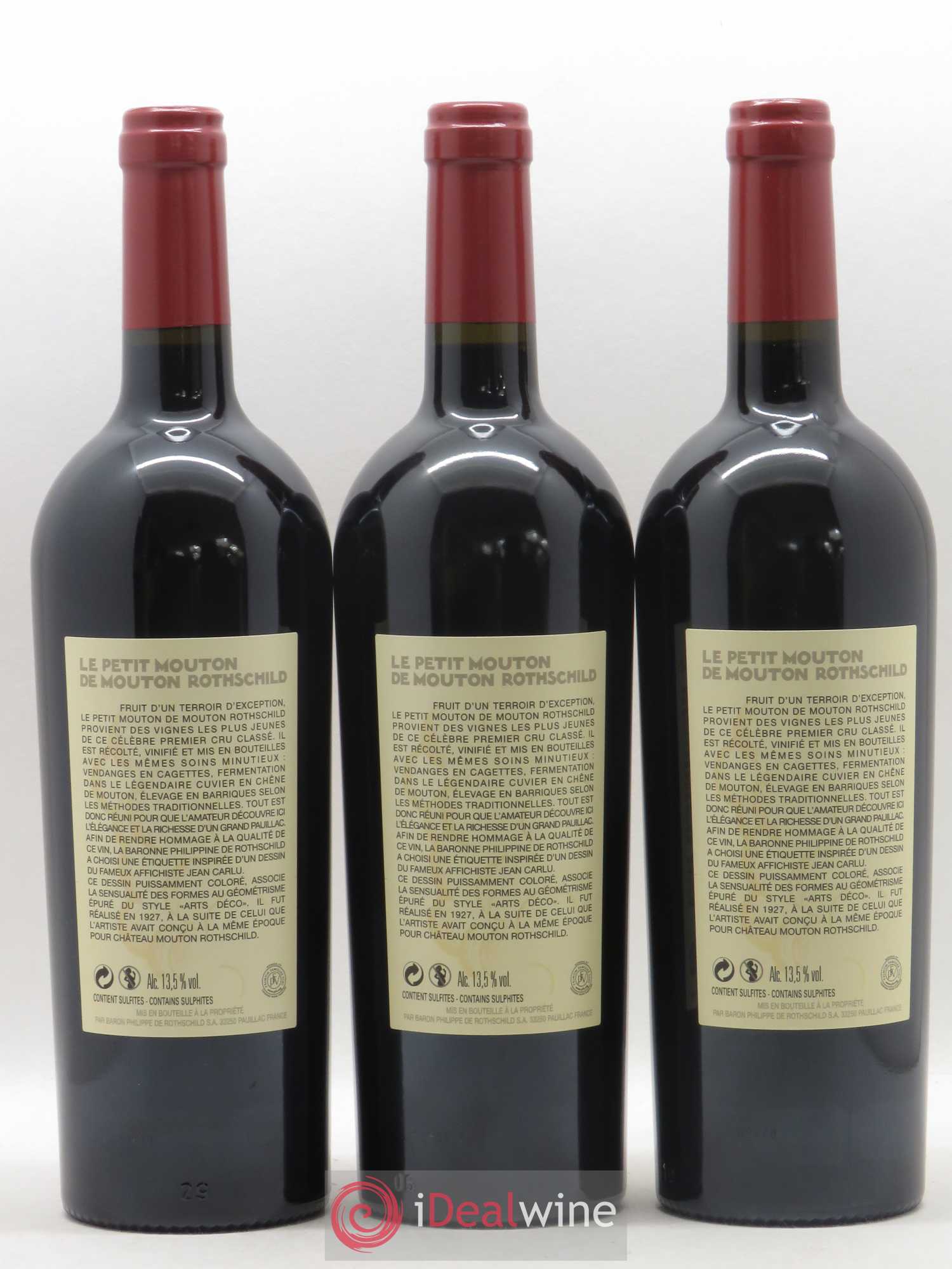 Petit Mouton Second Vin 2015 - Lot de 6 bouteilles - 4