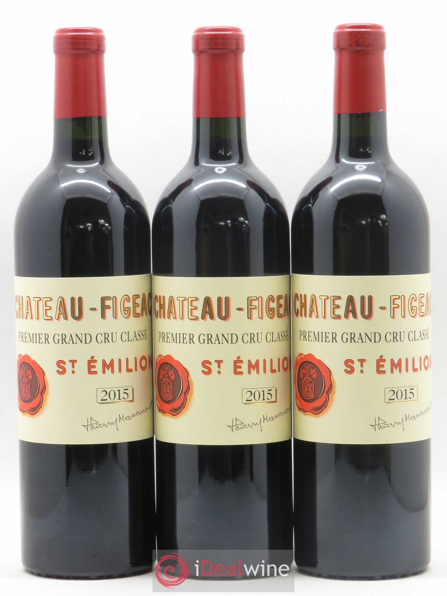 Château Figeac 1er Grand Cru Classé A 2015 - Lot de 12 bouteilles - 3