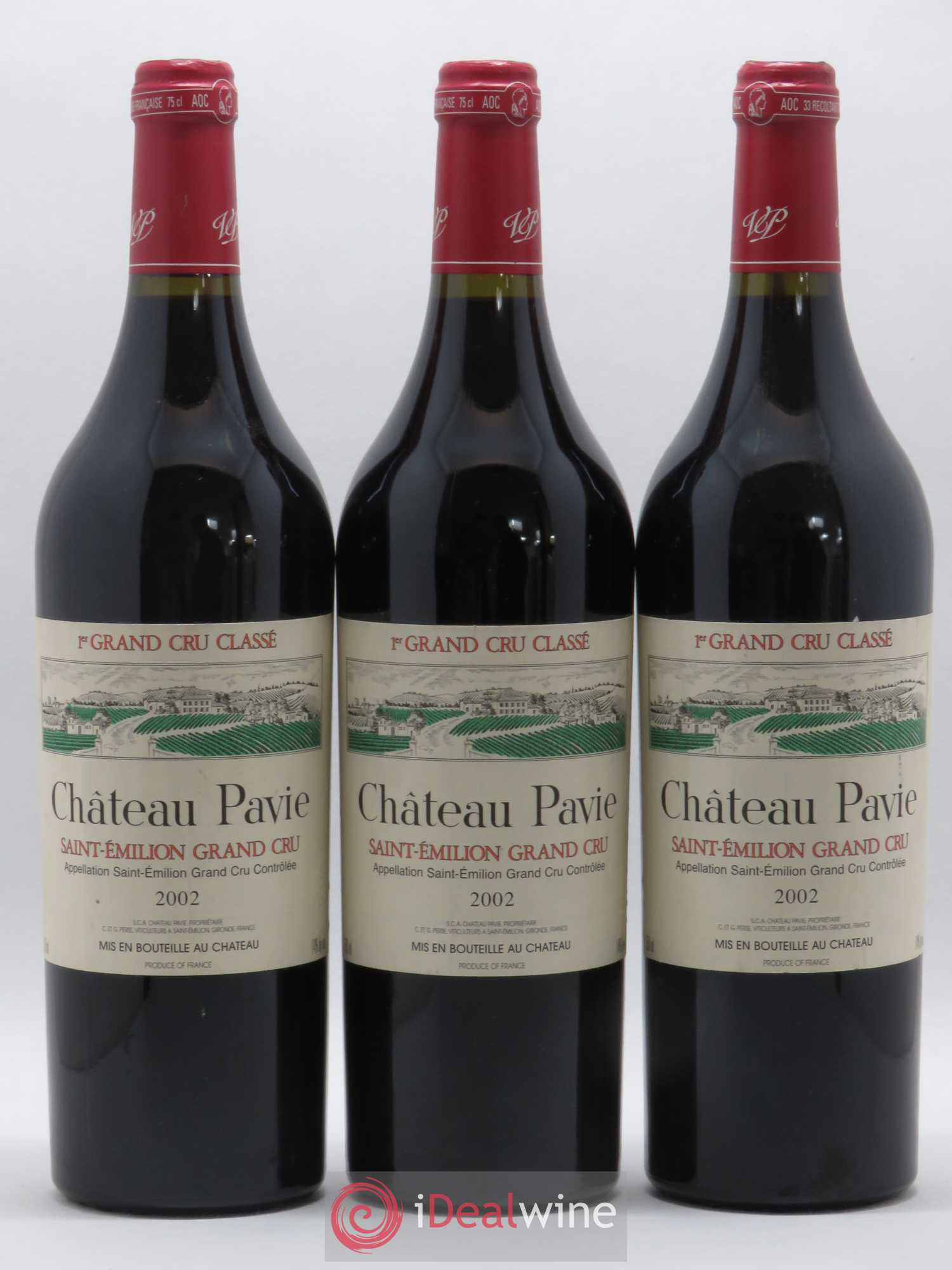 Château Pavie 1er Grand Cru Classé A 2002 - Lot de 6 bouteilles - 2