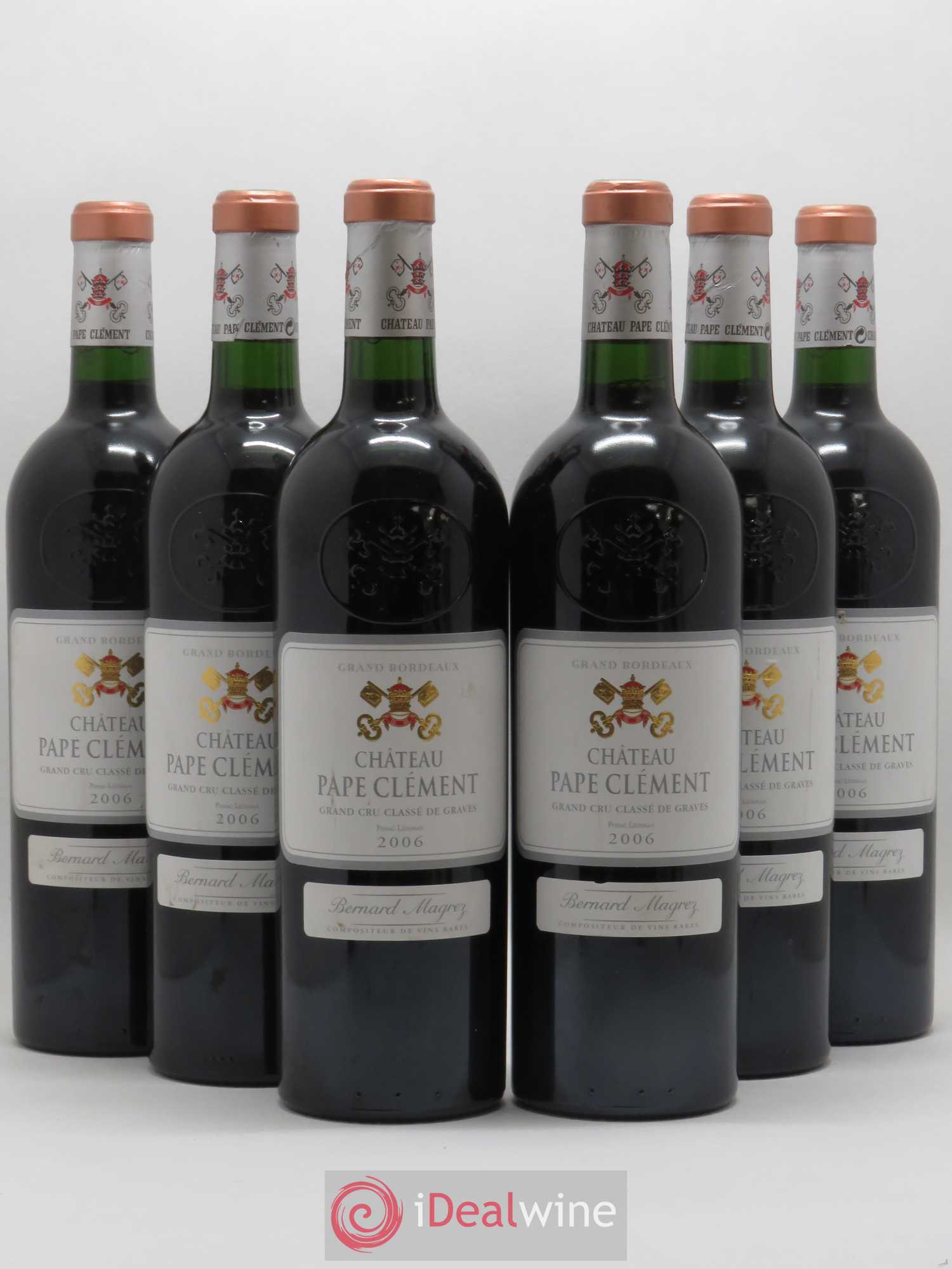 Château Pape Clément Cru Classé de Graves 2006 - Lot de 6 bouteilles - 0