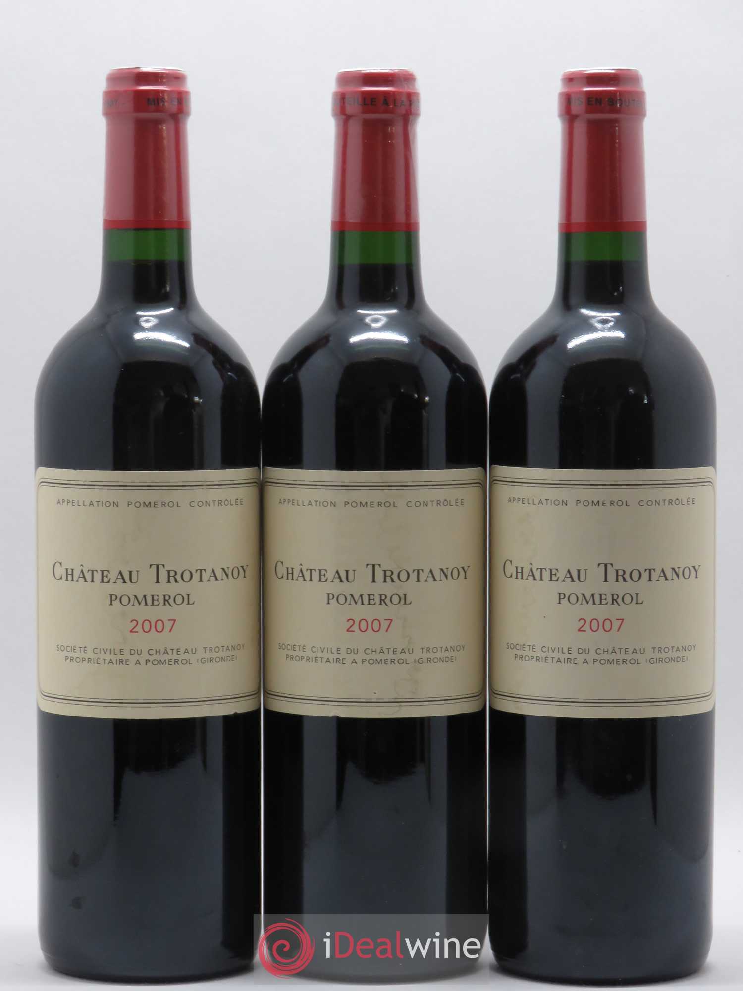 Château Trotanoy 2007 - Lot de 12 bouteilles - 1