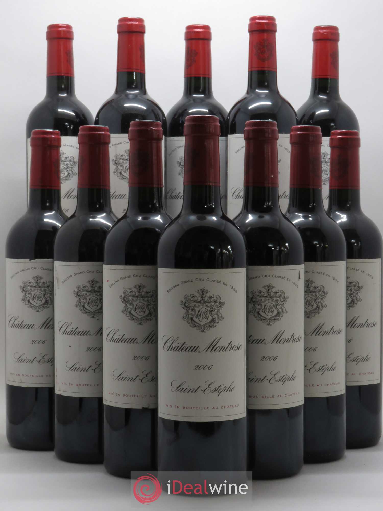 Château Montrose 2ème Grand Cru Classé 2006 - Lot de 12 bouteilles - 0