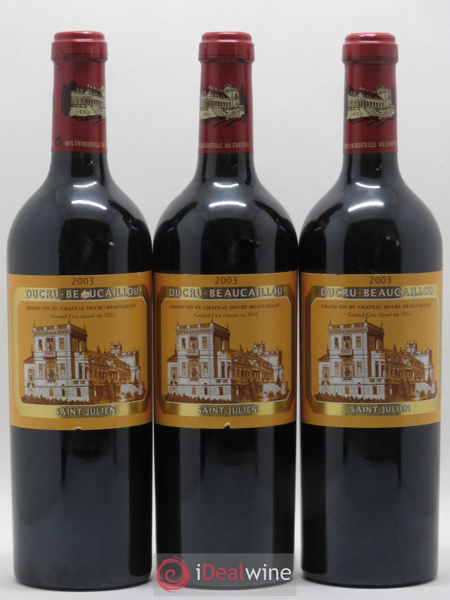 Château Ducru Beaucaillou 2ème Grand Cru Classé 2003 - Lot de 6 bouteilles - 1