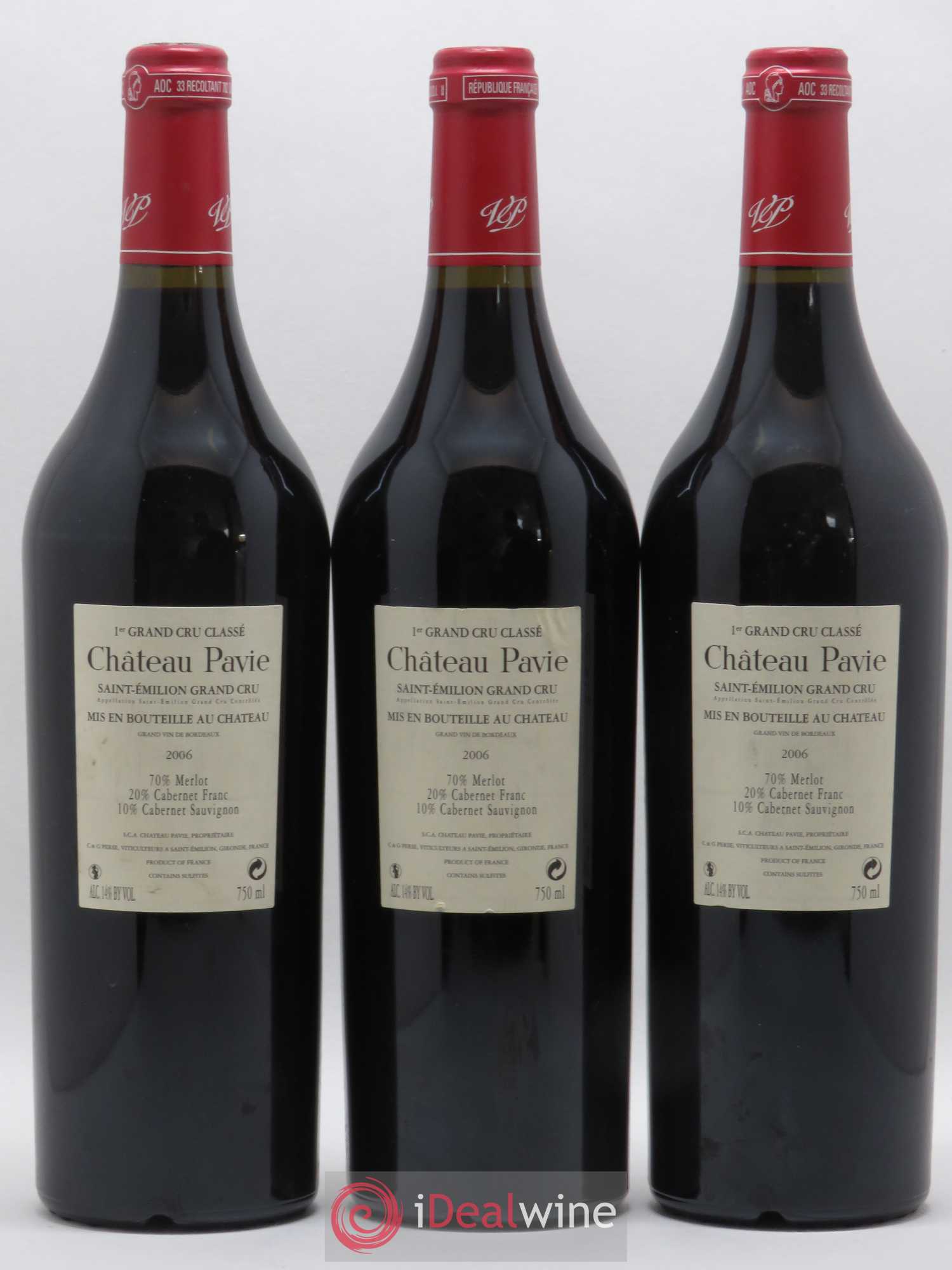 Château Pavie 1er Grand Cru Classé A 2006 - Lot de 6 bouteilles - 4