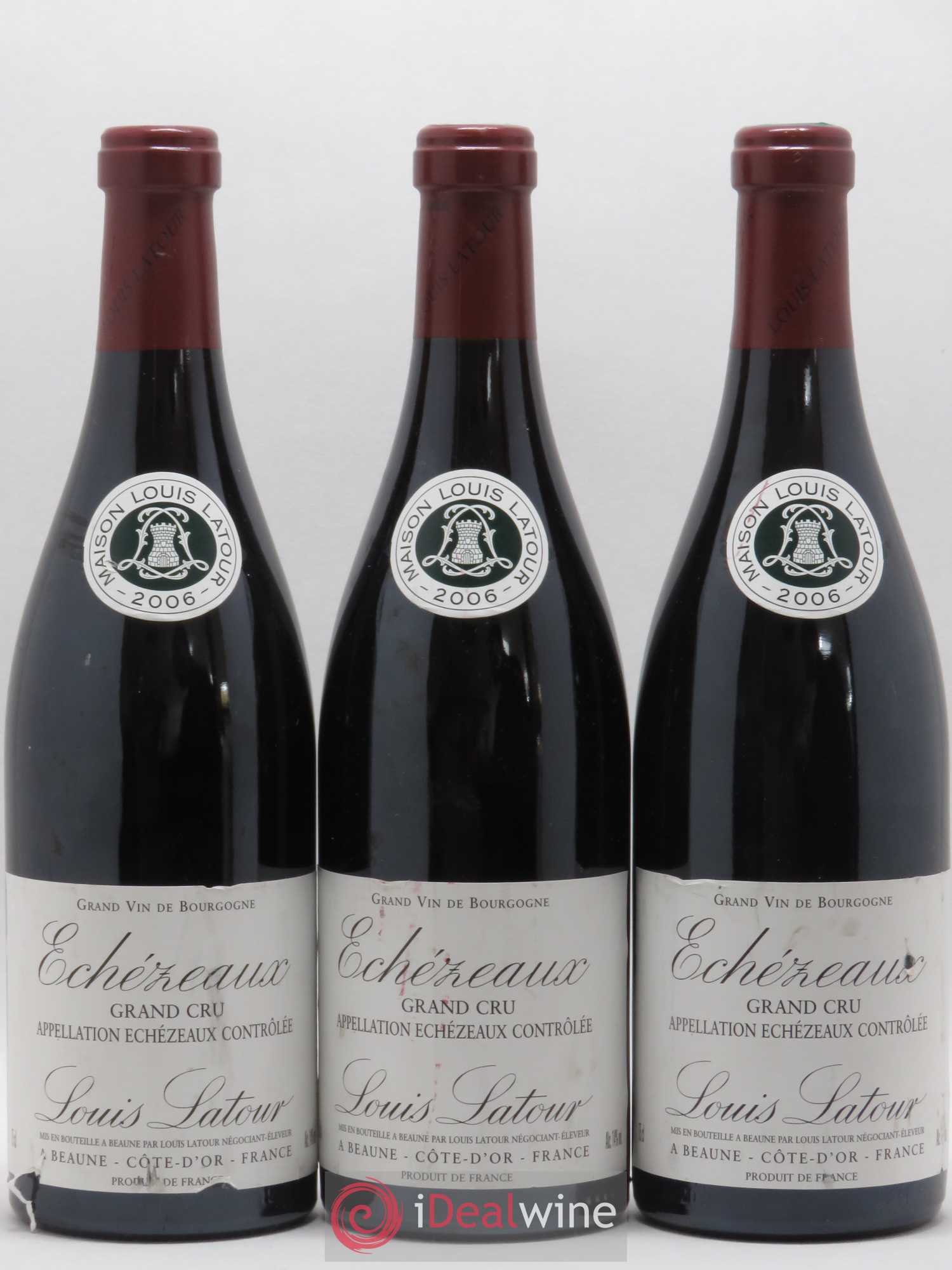 Echezeaux Grand Cru Louis Latour 2006 - Lot de 3 bouteilles - 0