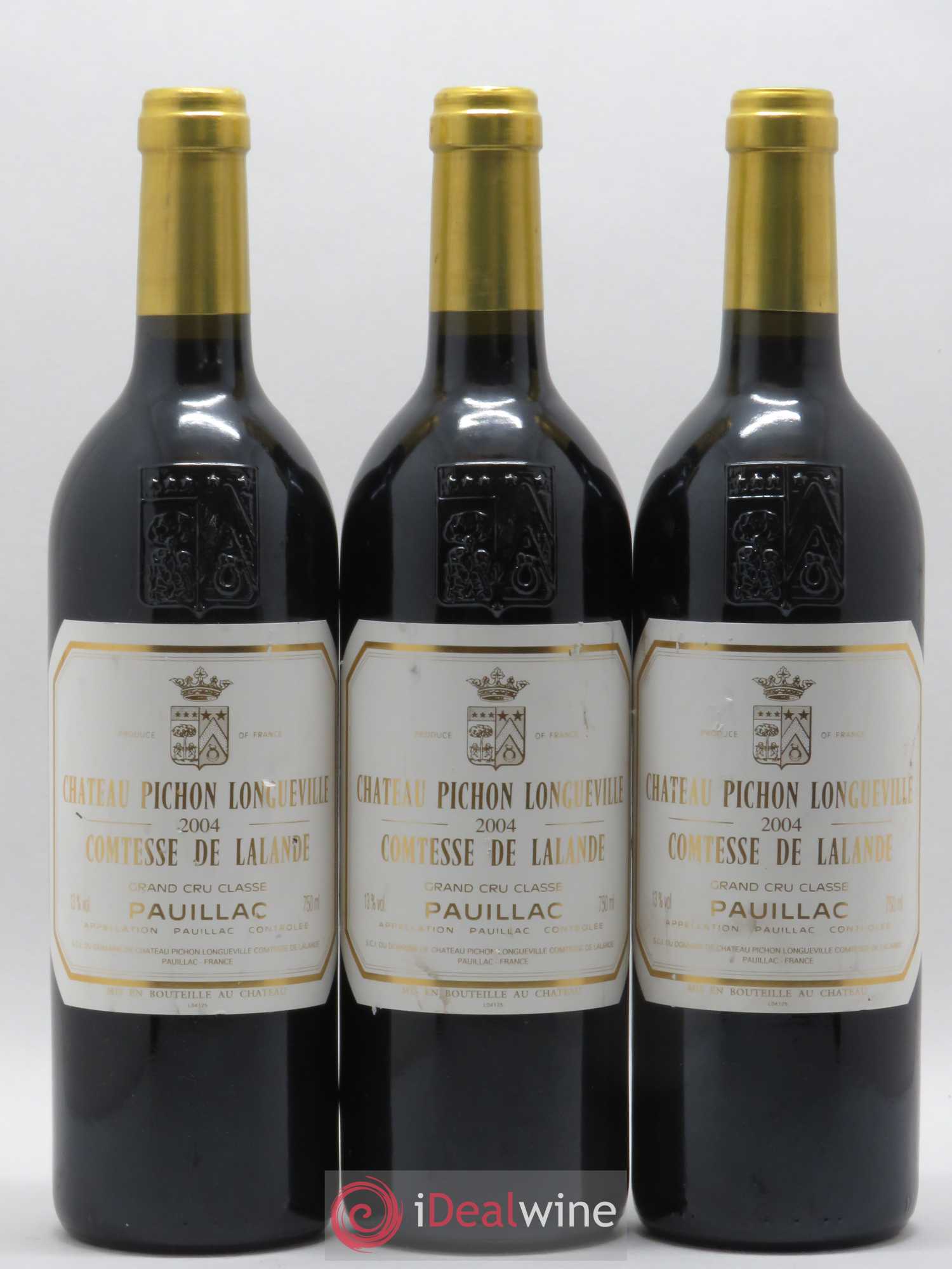 Château Pichon Longueville Comtesse de Lalande 2ème Grand Cru Classé 2004 - Lot de 6 bouteilles - 2