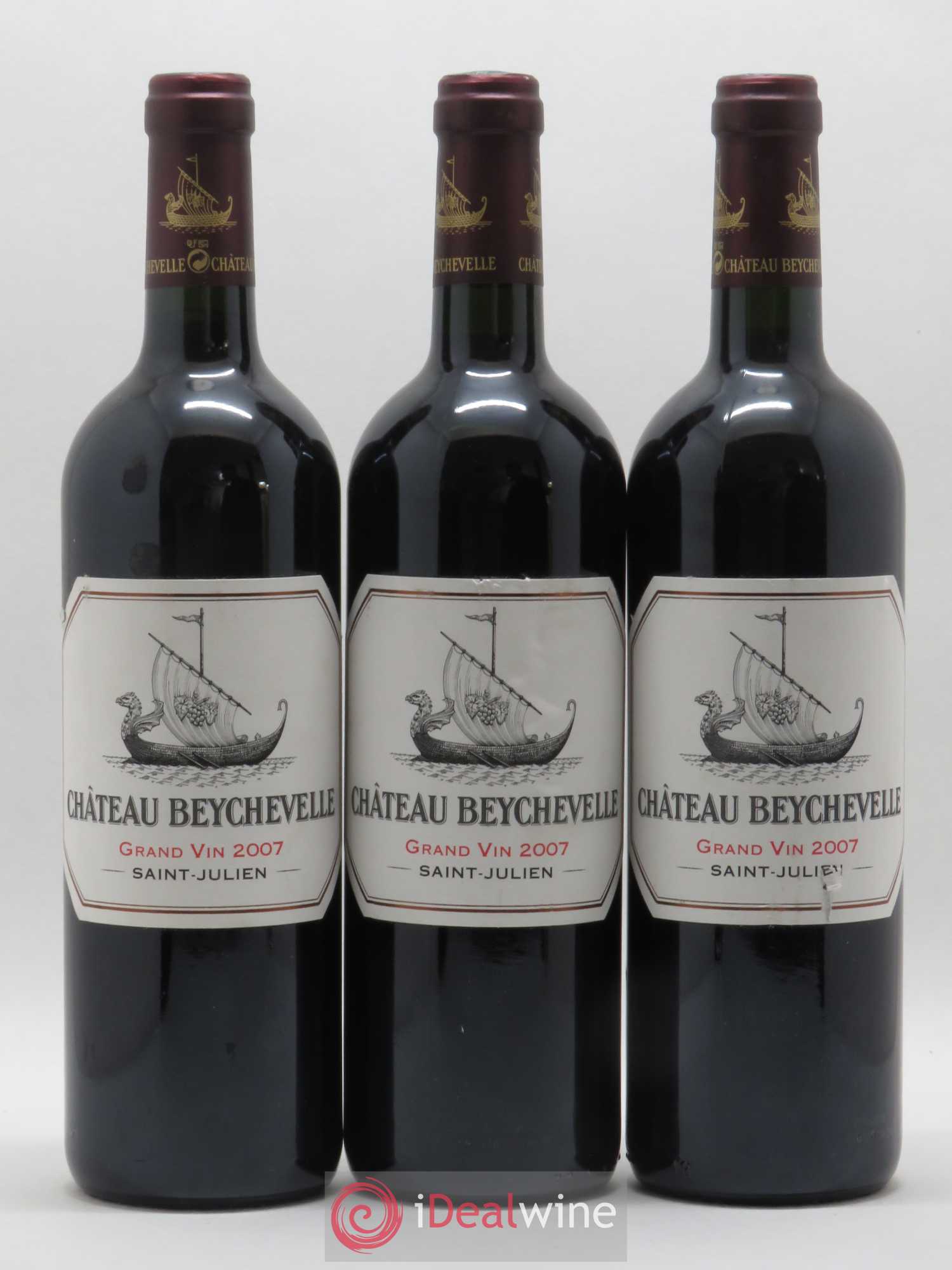 Château Beychevelle 4ème Grand Cru Classé 2007 - Lot de 12 bouteilles - 2
