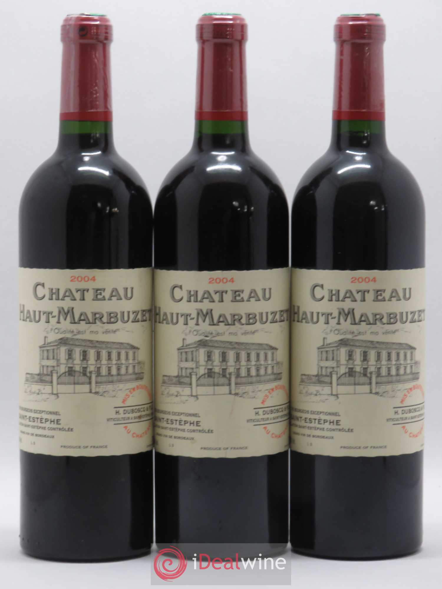 Château Haut Marbuzet 2004 - Lot de 6 bouteilles - 2