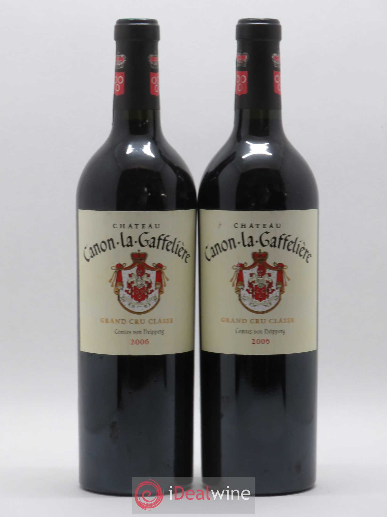 Château Canon la Gaffelière 1er Grand Cru Classé B 2006 - Lot de 2 bouteilles - 0