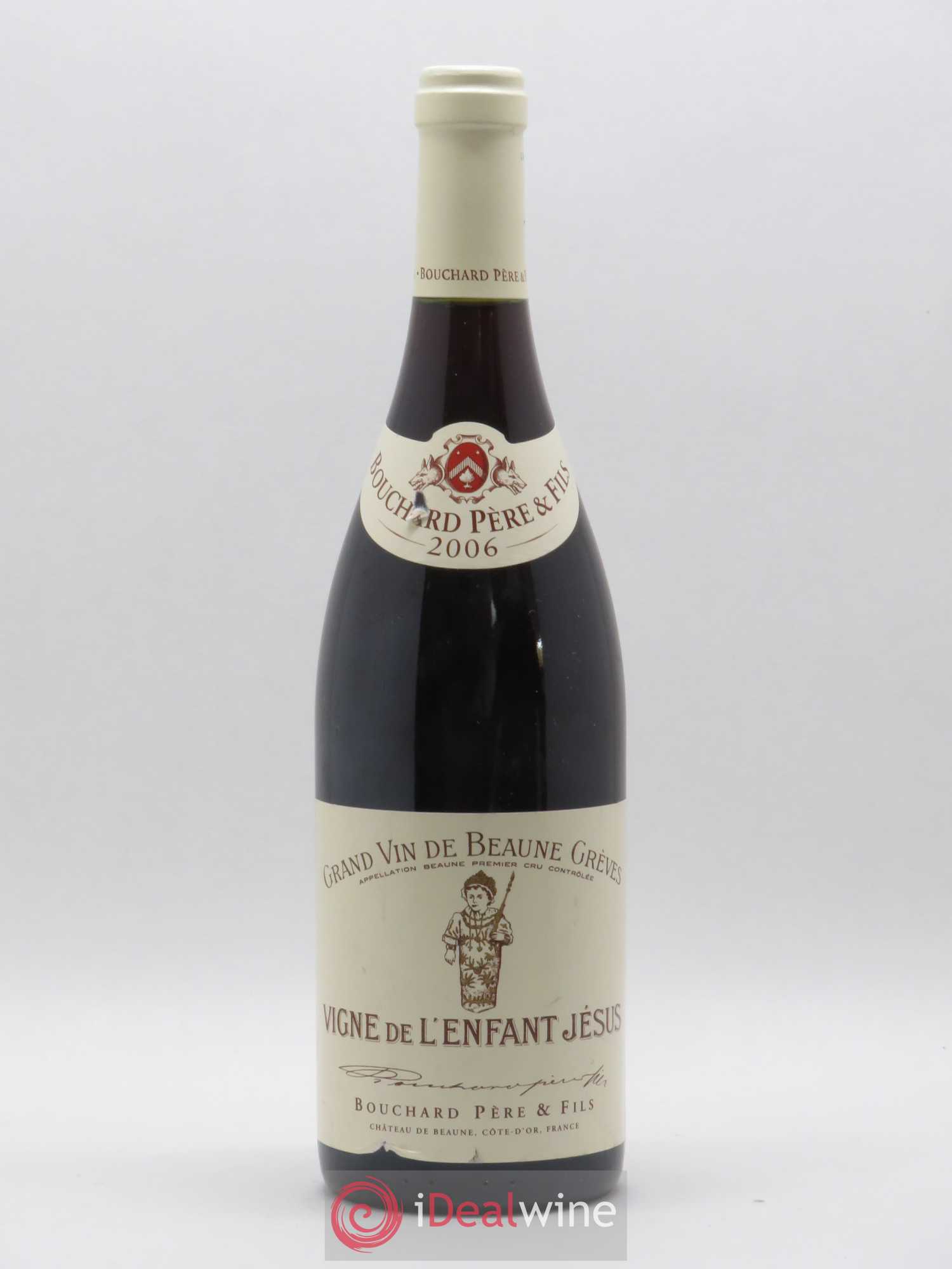 Beaune 1er Cru Grèves - Vigne de l'Enfant Jésus Bouchard Père & Fils 2006 - Lot de 1 bouteille - 0