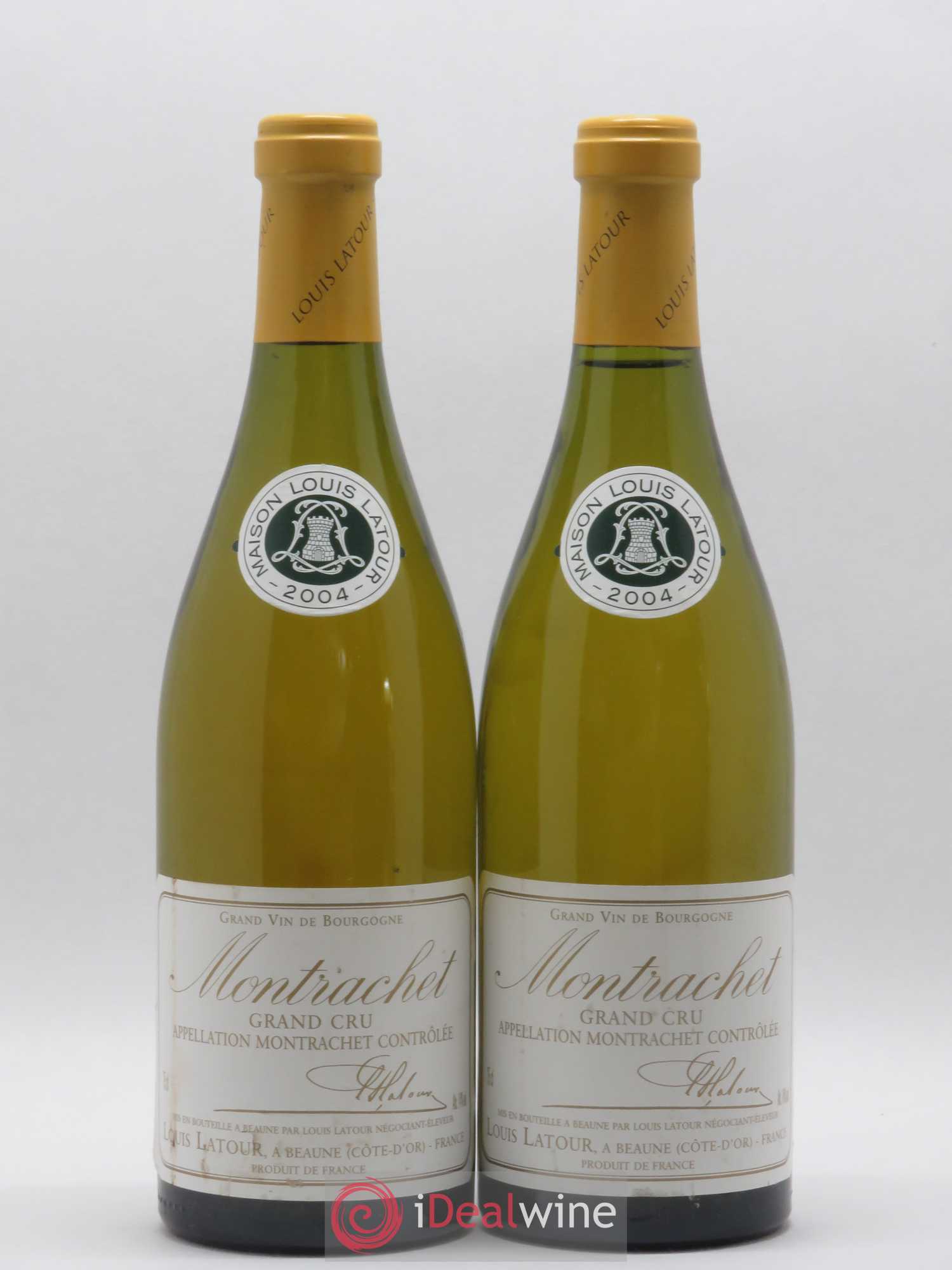 Montrachet Grand Cru Louis Latour 2004 - Lot de 2 bouteilles - 0