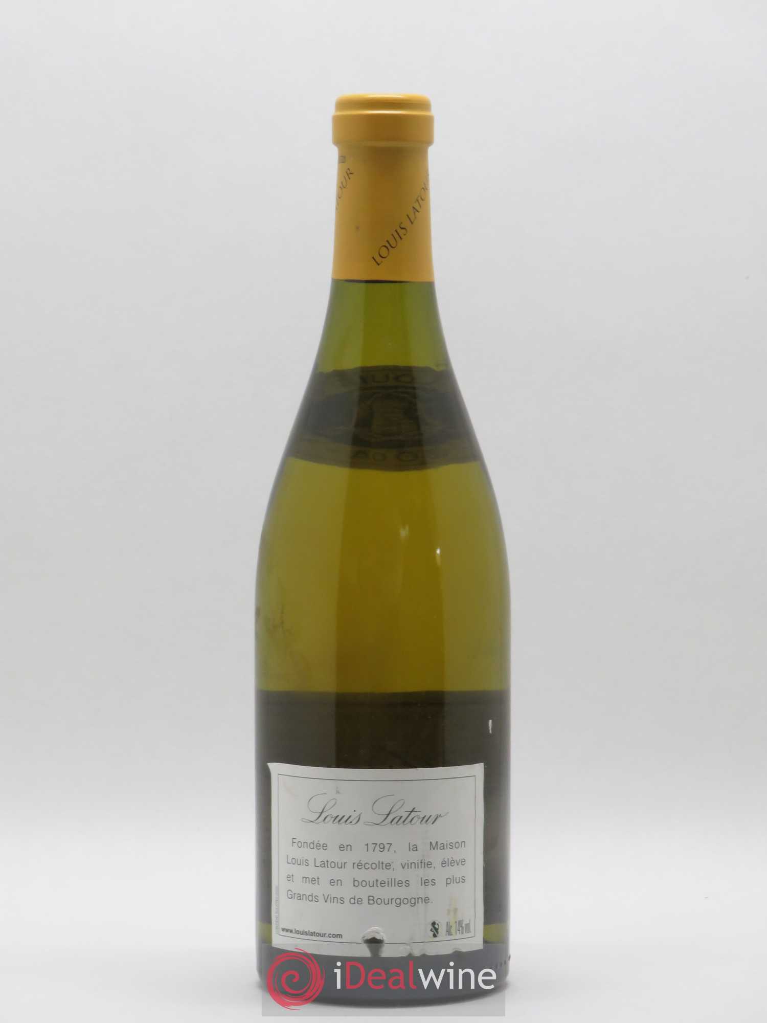 Montrachet Grand Cru Louis Latour 2004 - Lot de 1 bouteille - 1
