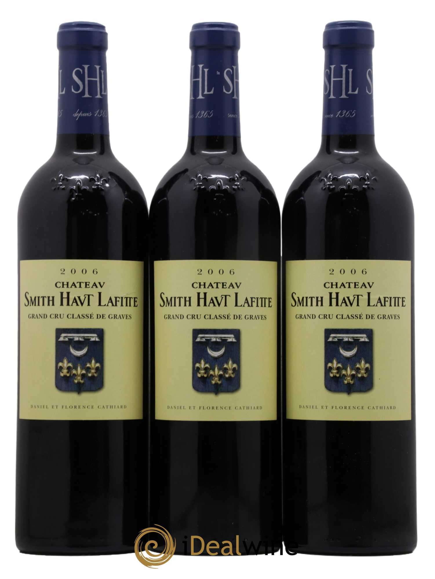 Château Smith Haut Lafitte Cru Classé de Graves 2006 - Lot de 3 bouteilles - 0