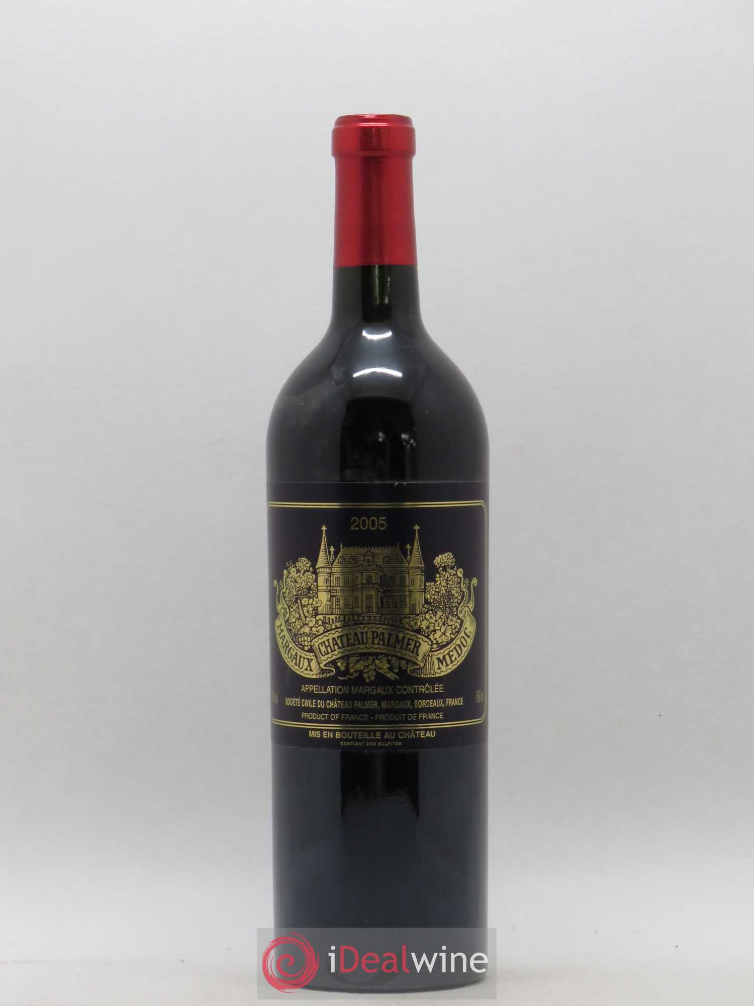 Château Palmer 3ème Grand Cru Classé 2005 - Lot de 1 bouteille - 0