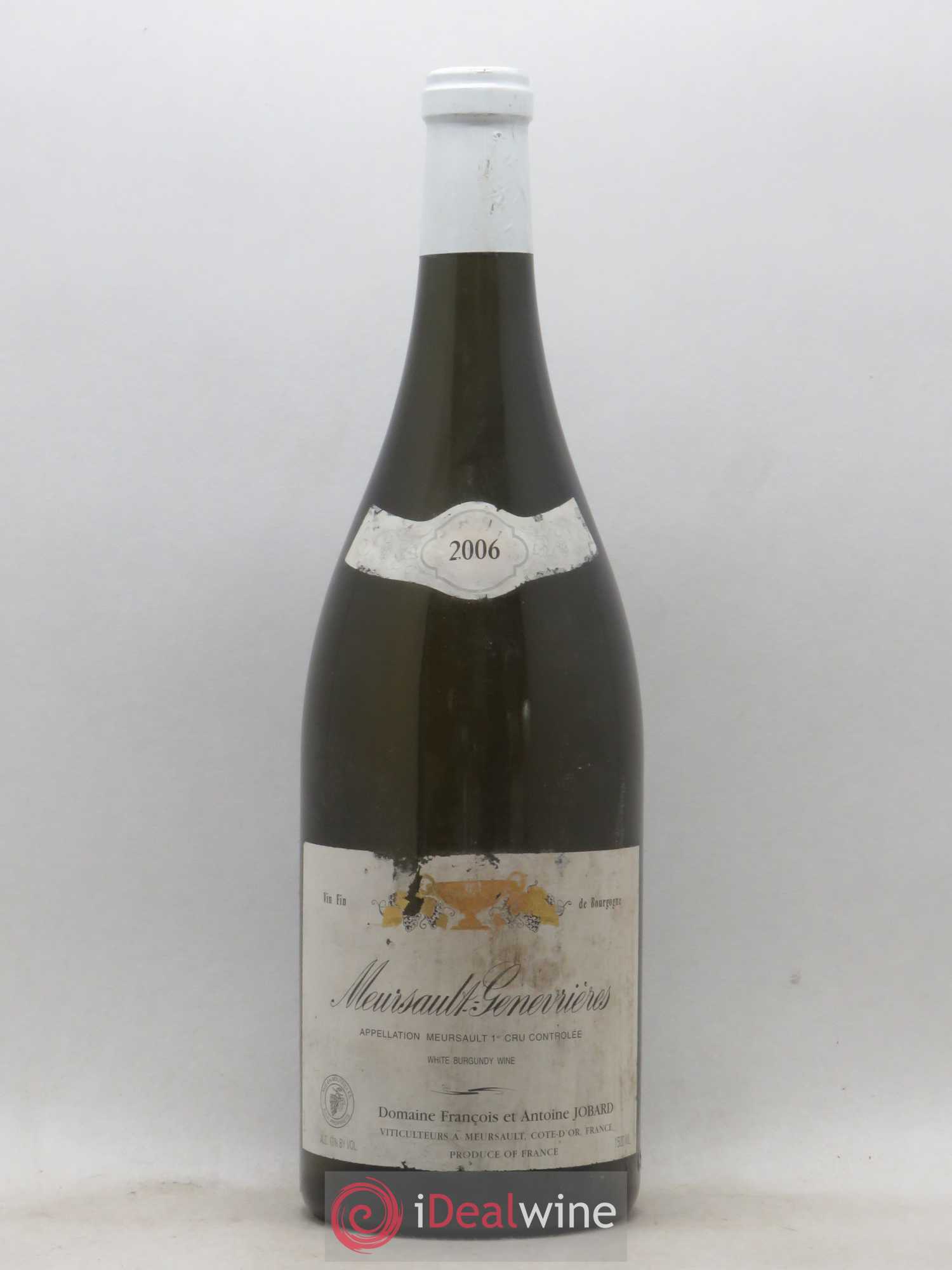 Meursault 1er Cru Genevrières François et Antoine Jobard (Domaine) 2006 - Lot de 1 magnum - 0