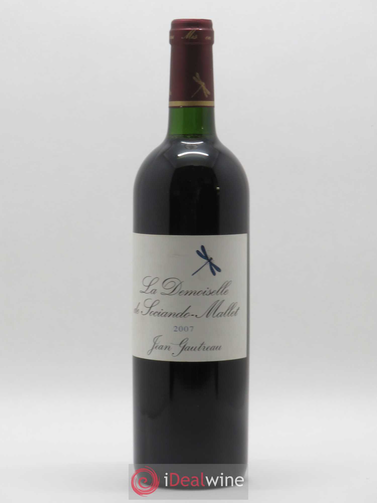 Demoiselle de Sociando Mallet Second Vin 2007 - Lot de 1 bouteille - 0