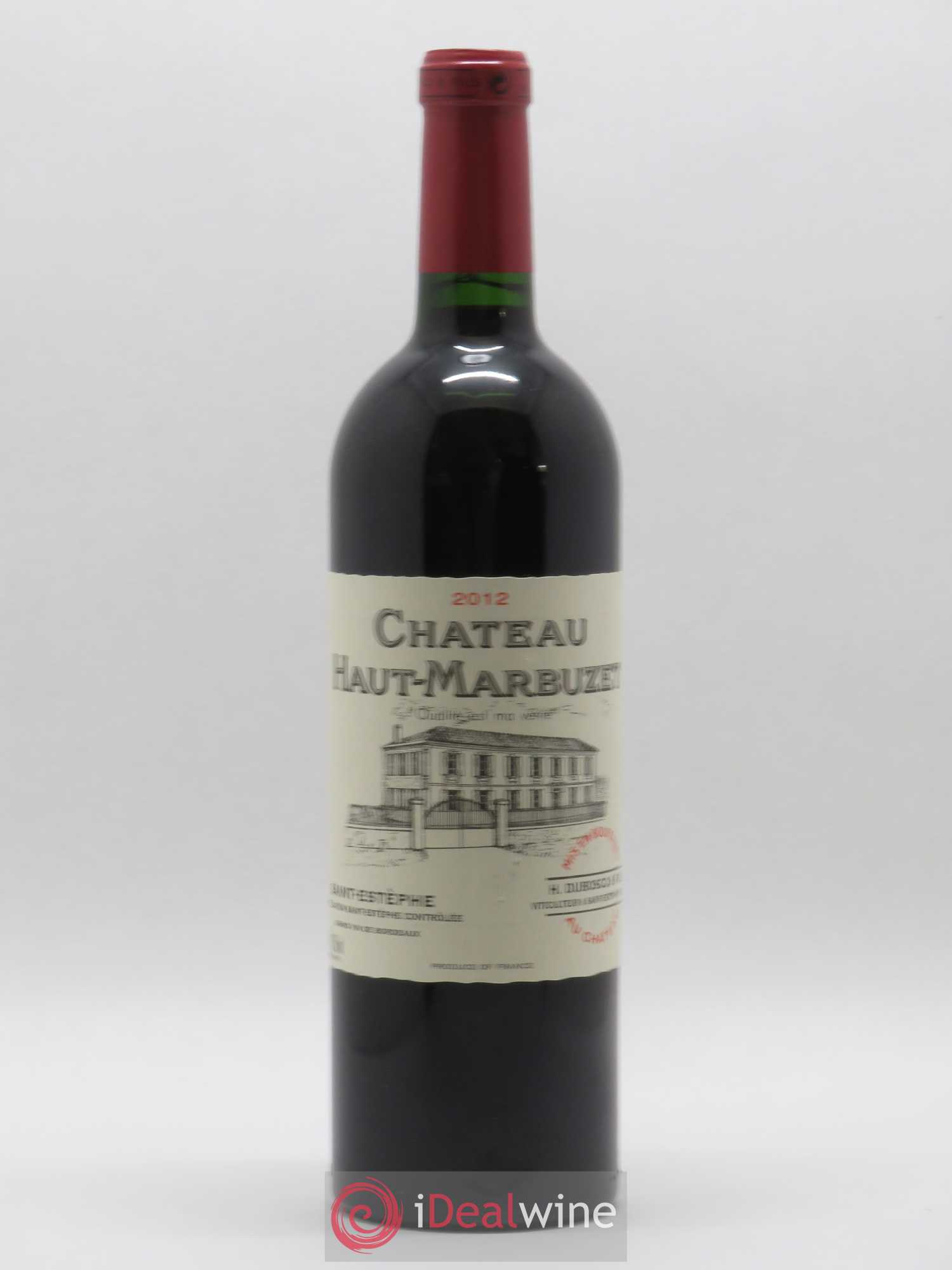 Château Haut Marbuzet 2012 - Lot de 1 bouteille - 0