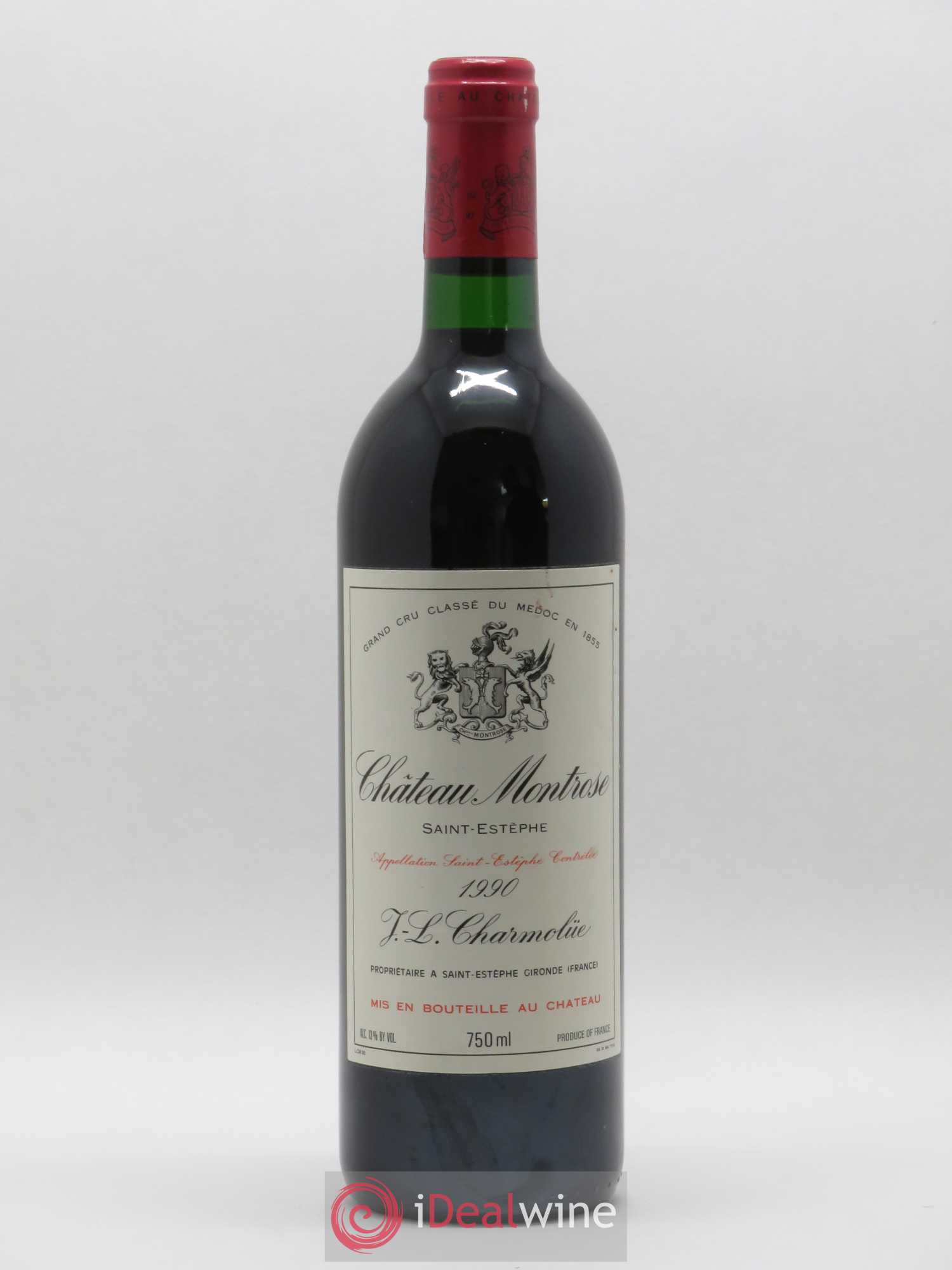 Château Montrose 2ème Grand Cru Classé 1990 - Lot de 1 bouteille - 0