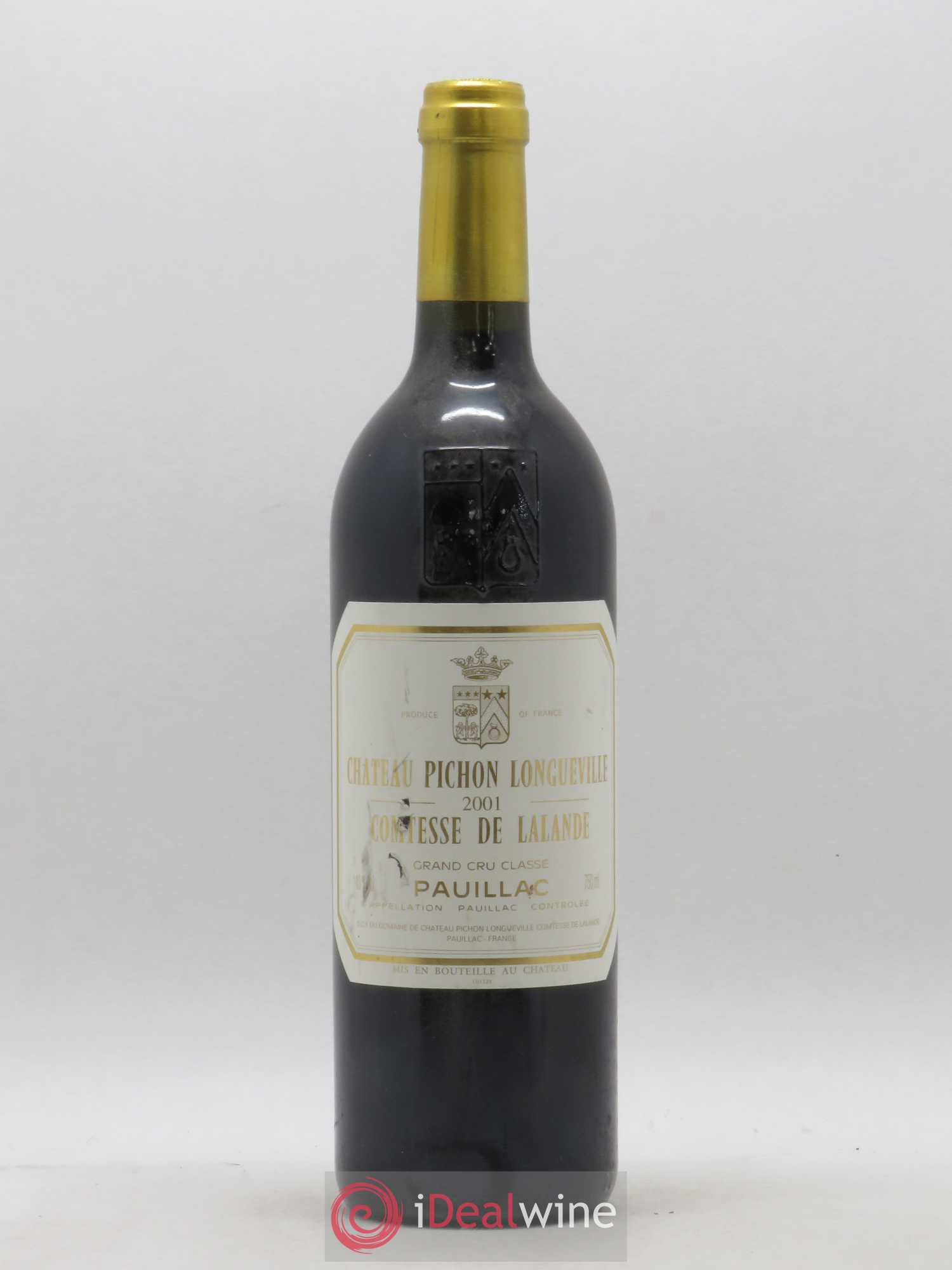 Château Pichon Longueville Comtesse de Lalande 2ème Grand Cru Classé 2001 - Lot de 1 bouteille - 0