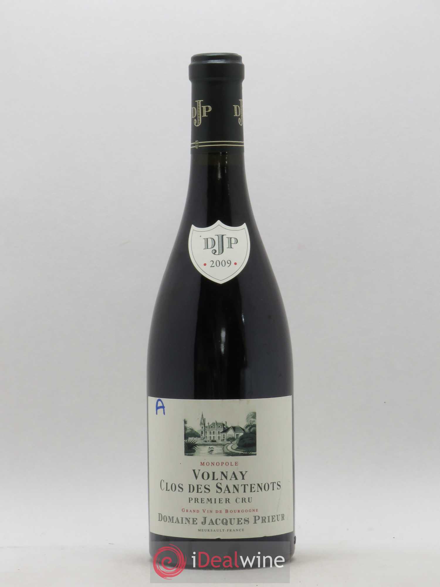 Volnay 1er Cru Clos des Santenots Jacques Prieur (Domaine) 2009 - Lot de 1 bouteille - 0