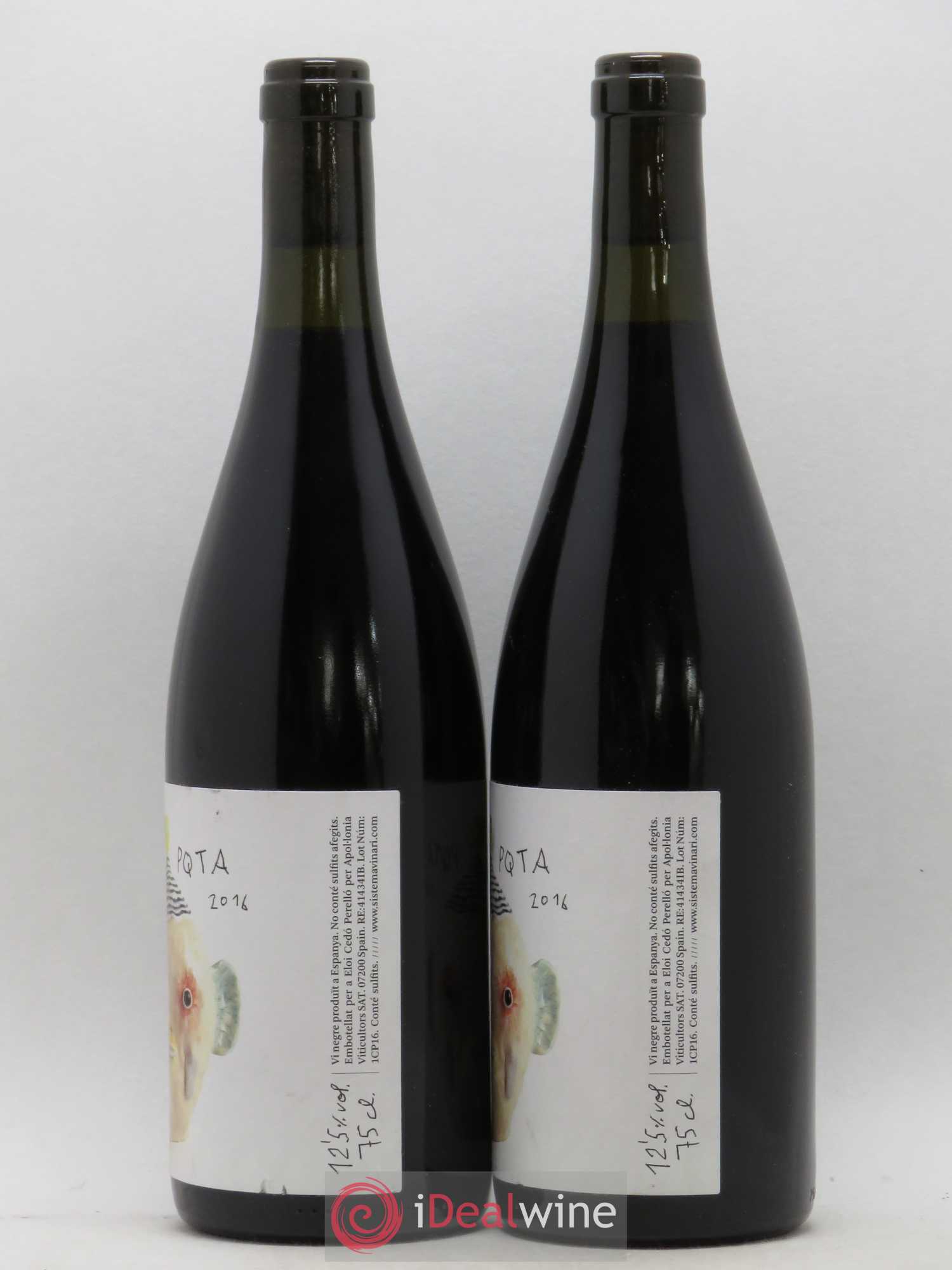 Espagne Chato Pqta Apol-Lonia 2016 - Lot de 2 bouteilles - 1