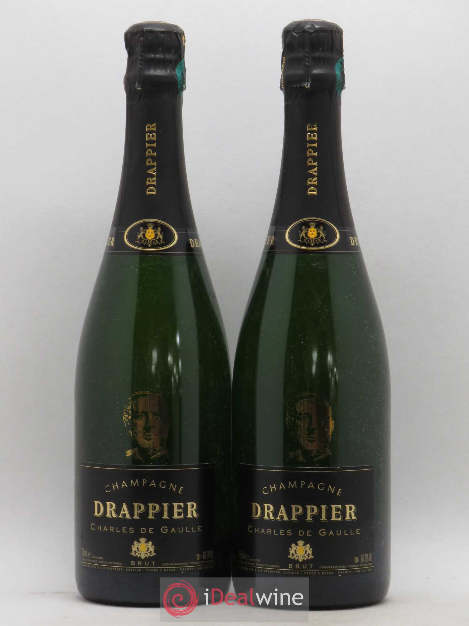 Charles de Gaulle Brut Drappier - Lot de 2 bouteilles - 0