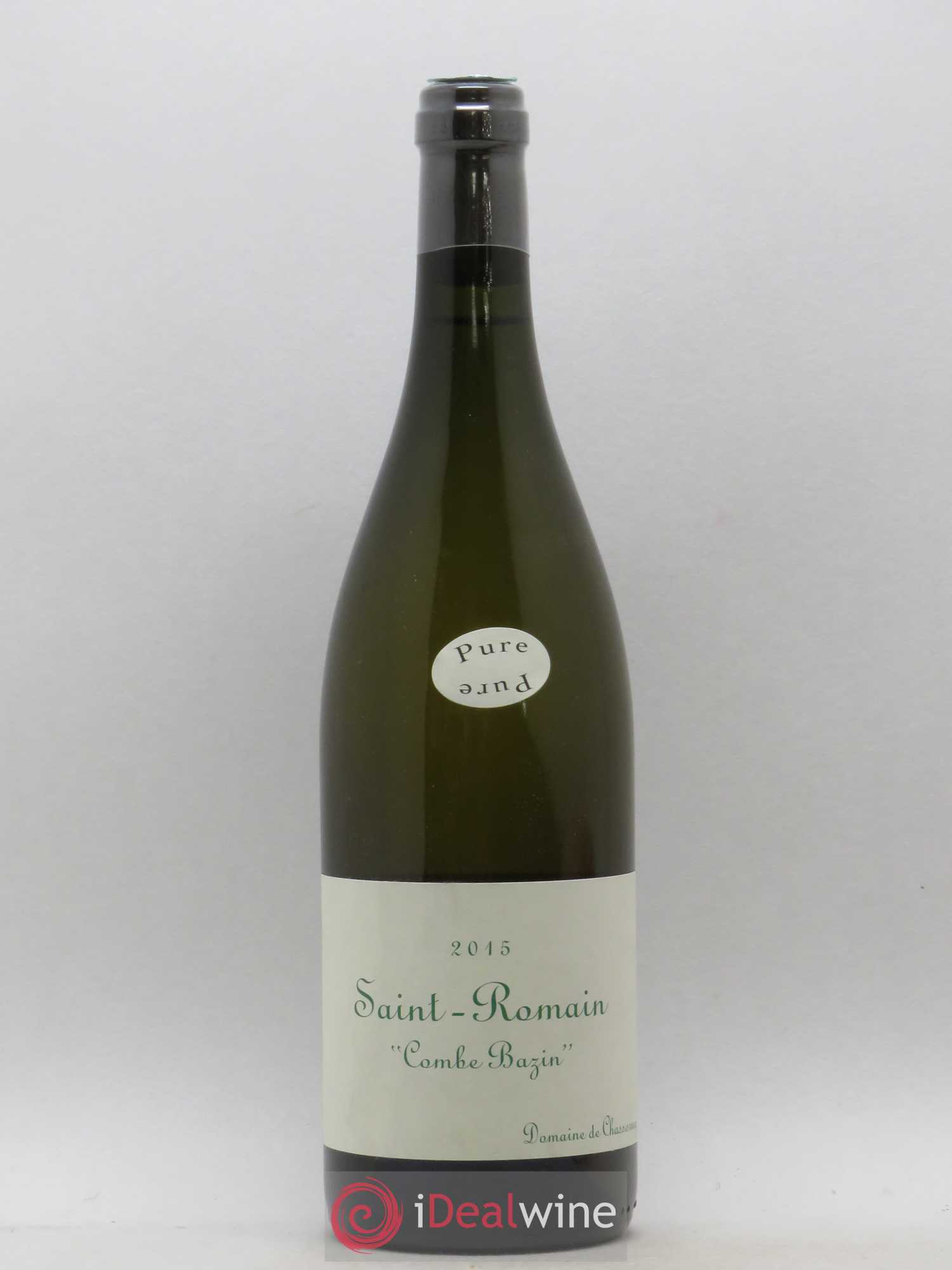 Saint-Romain Combe Bazin Domaine de Chassorney Pure 2015 - Lot de 1 bouteille - 0